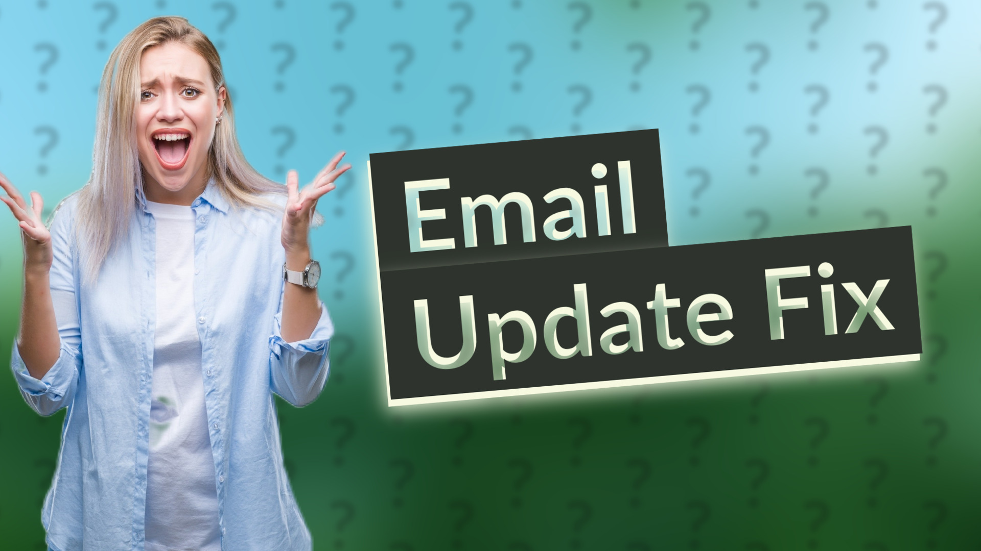 Email Update Fix