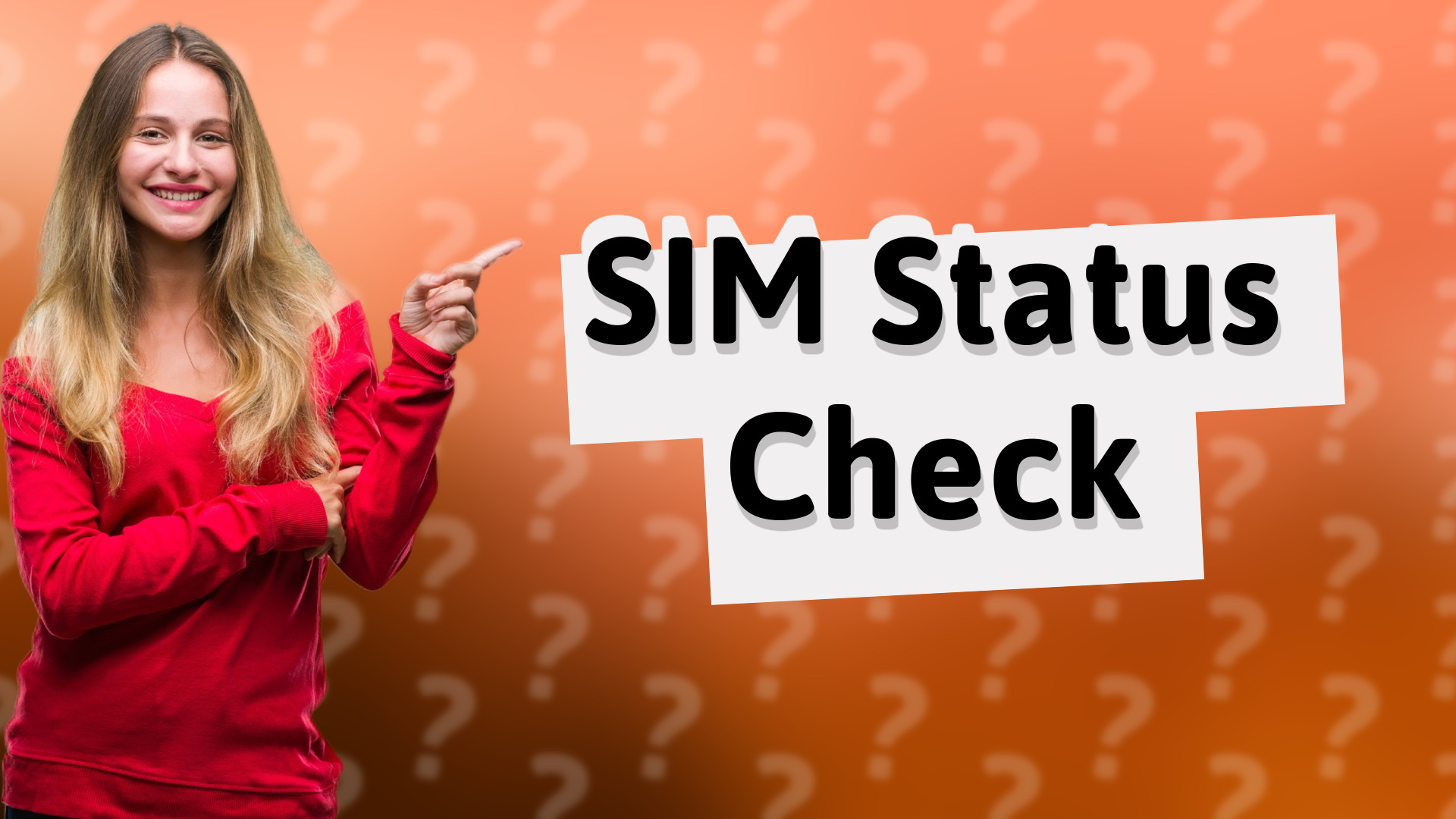 SIM Status Check