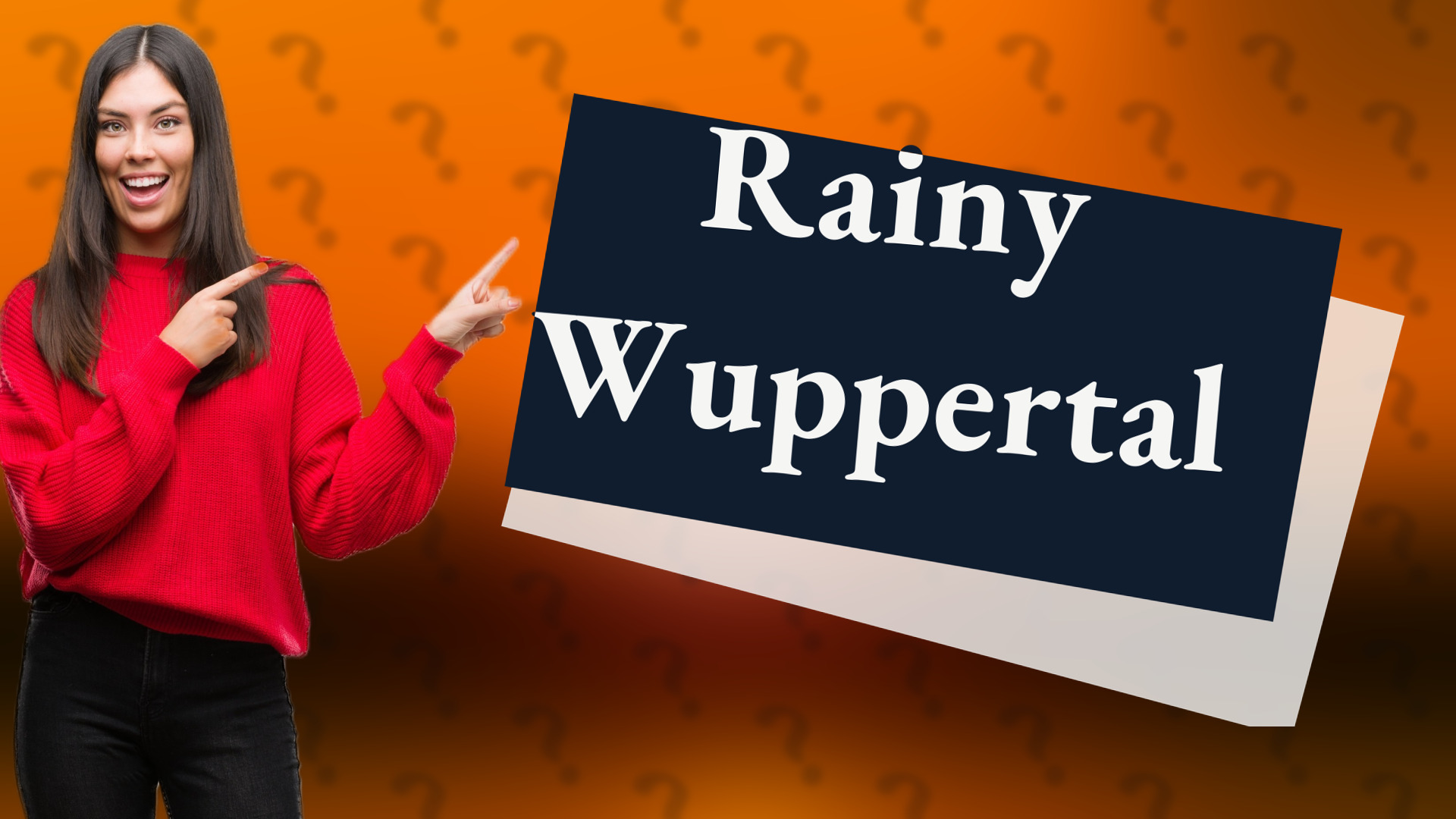 Rainy Wuppertal