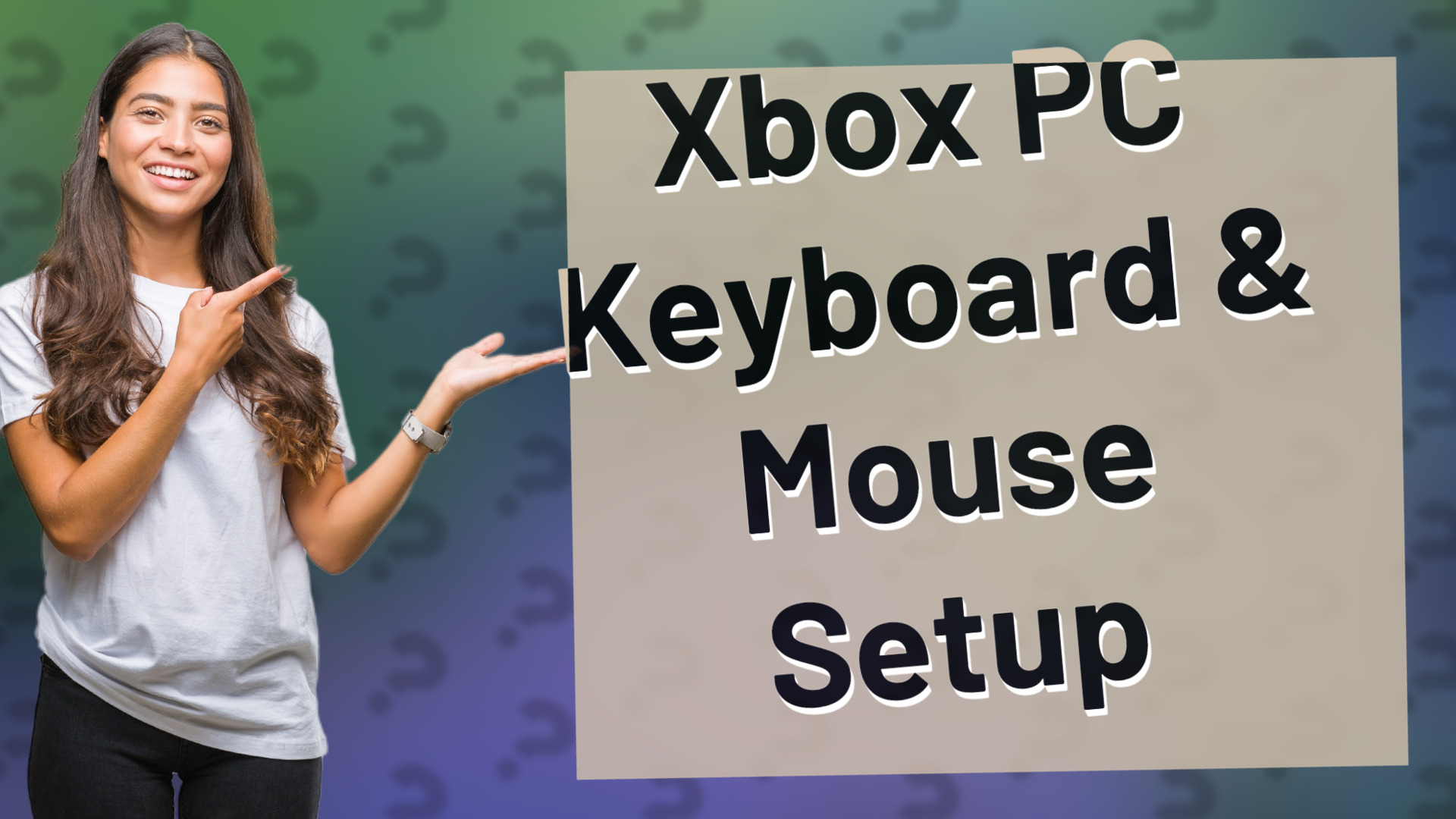 Xbox PC Keyboard & Mouse Setup