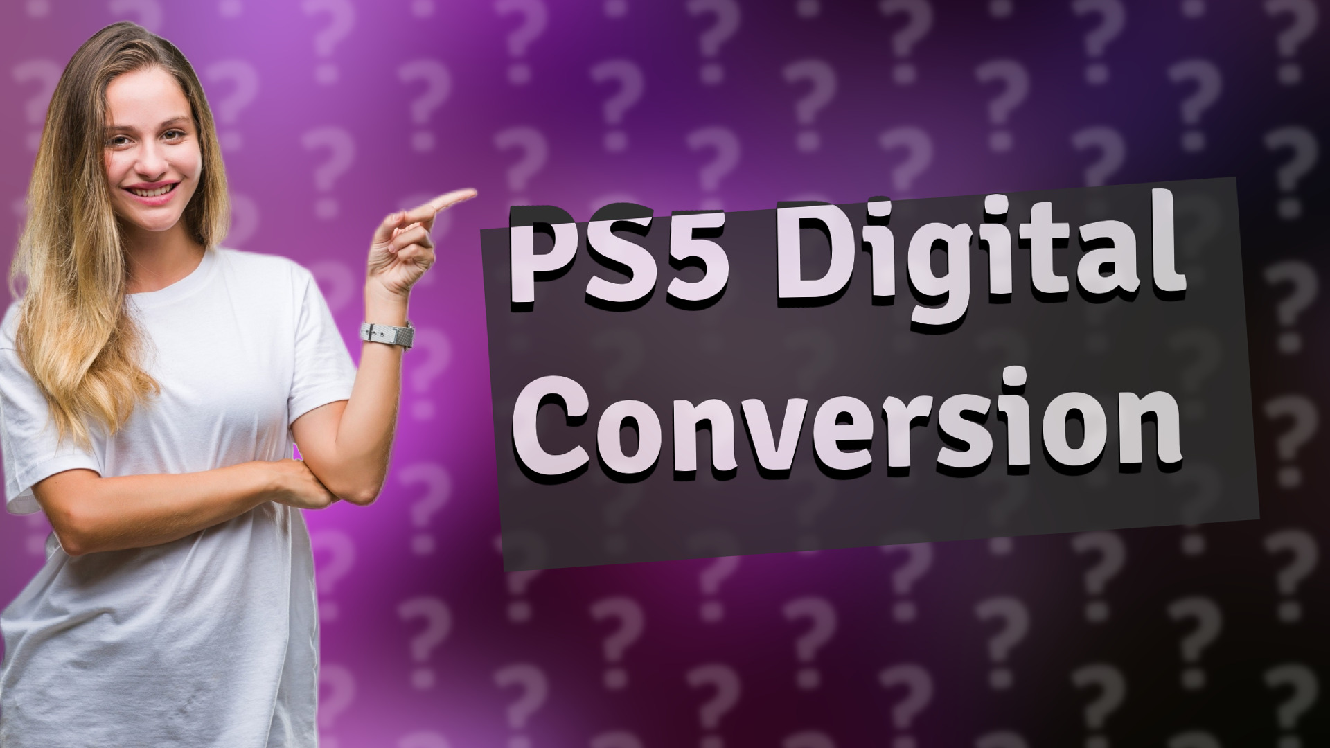 PS5 Digital Conversion