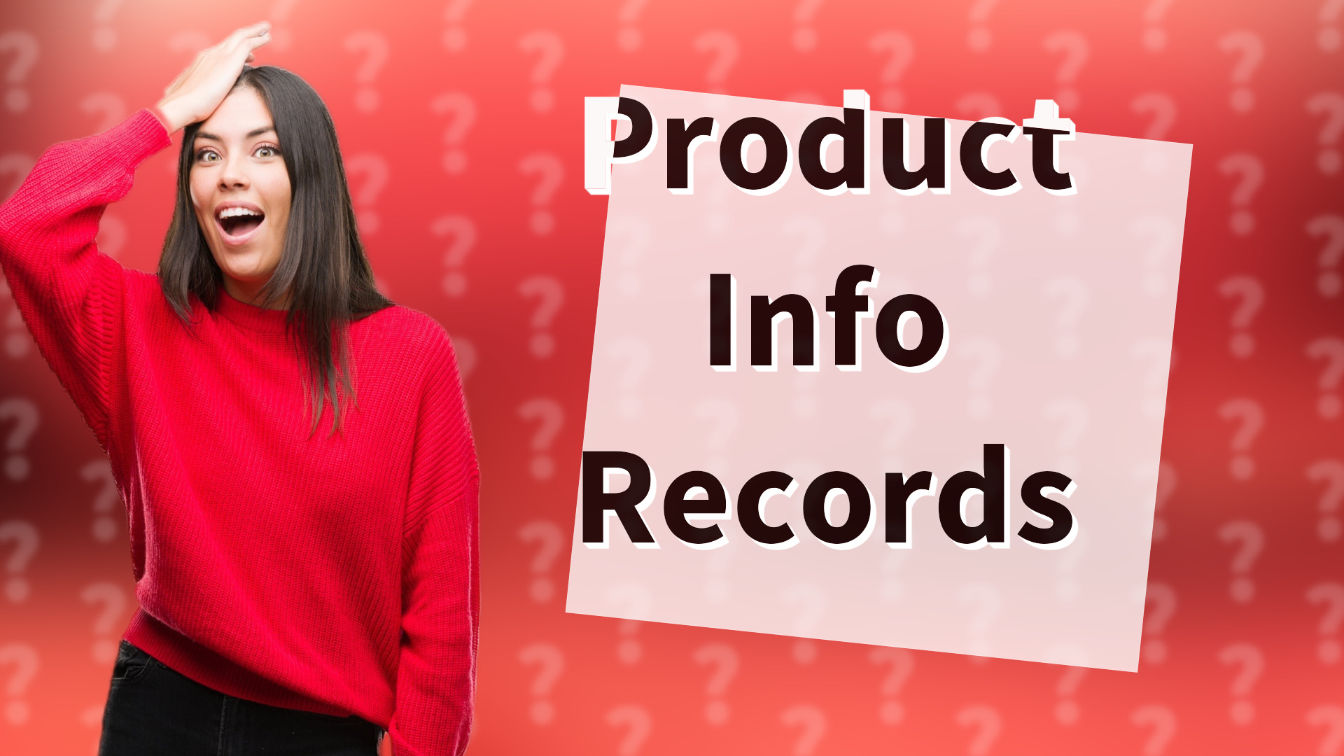 Product Info Records