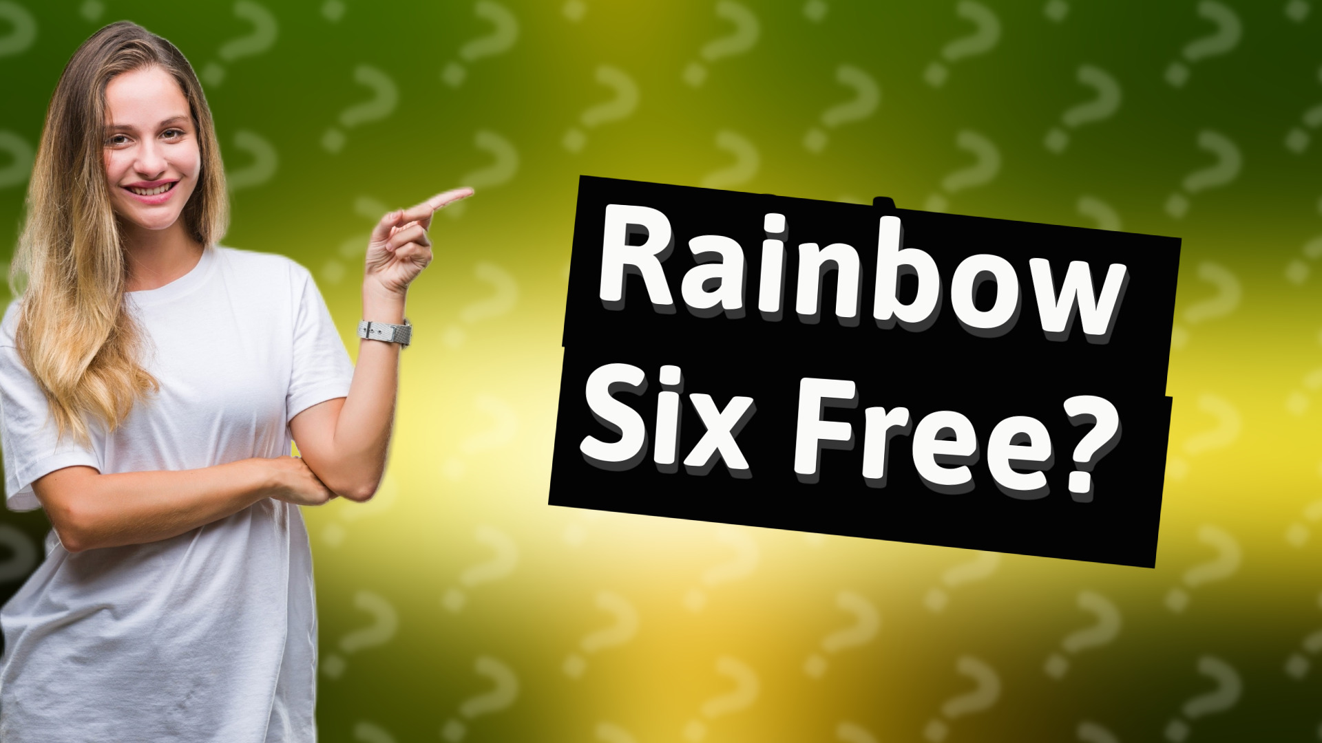 Rainbow Six Free?