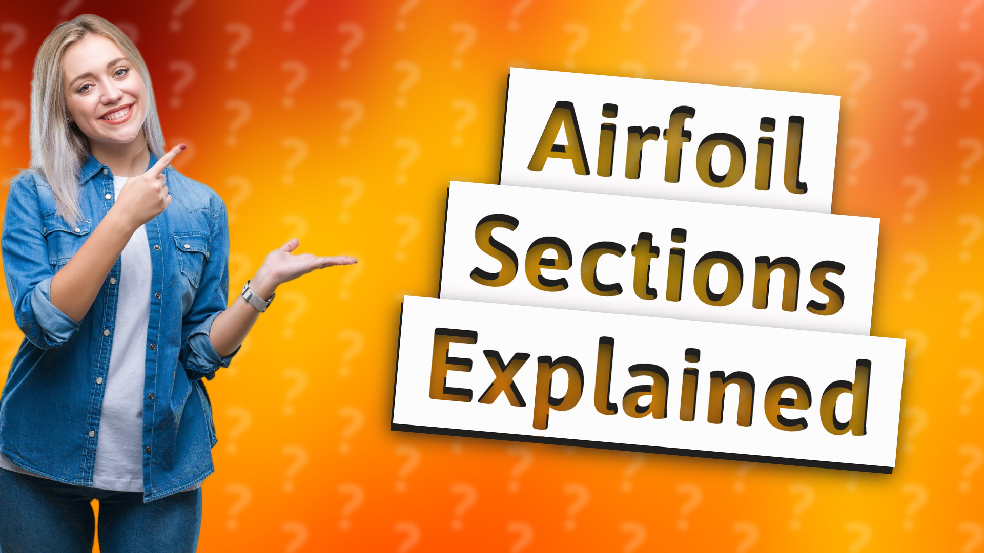 Airfoil Sections Explained