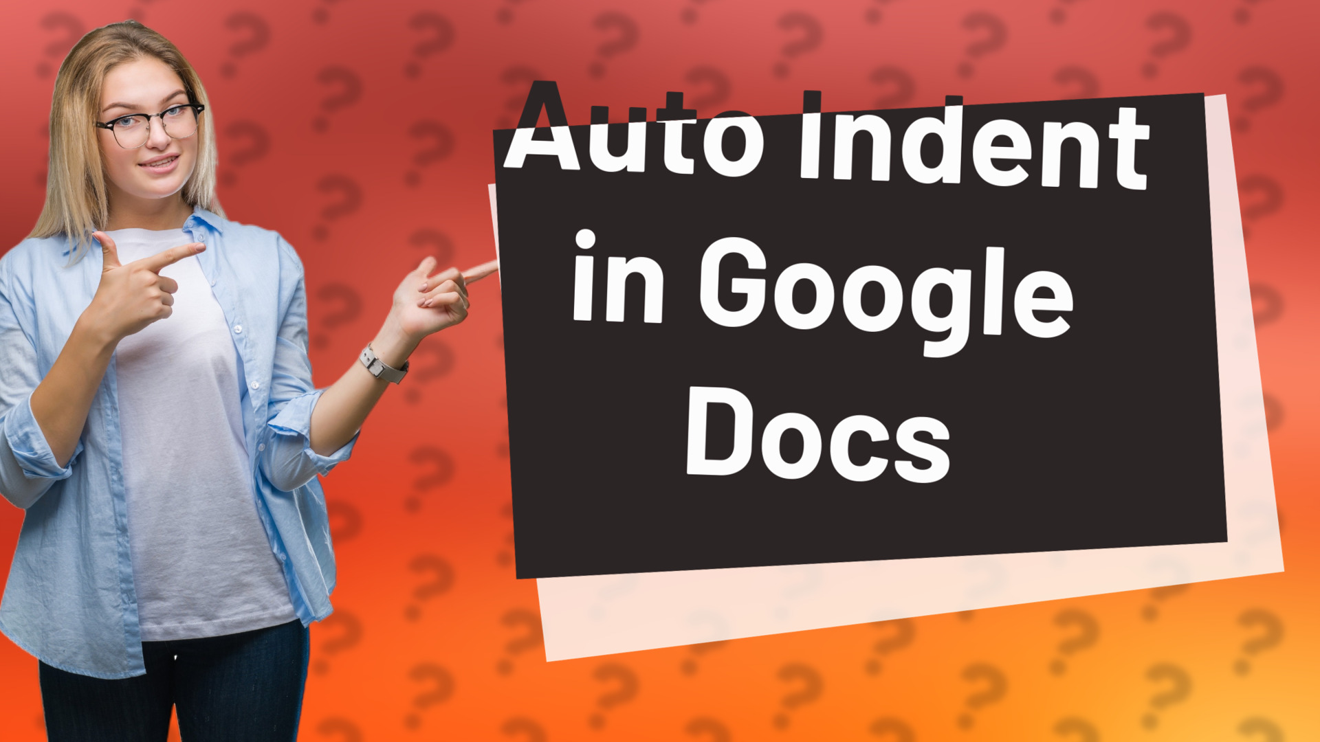 Auto Indent in Google Docs