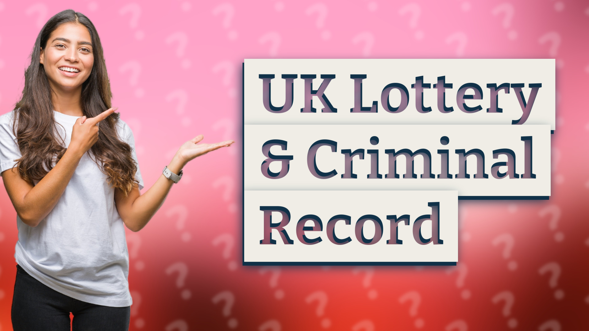 UK Lottery & Criminal Record