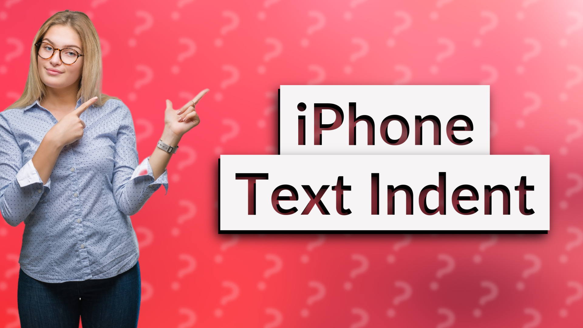 iPhone Text Indent