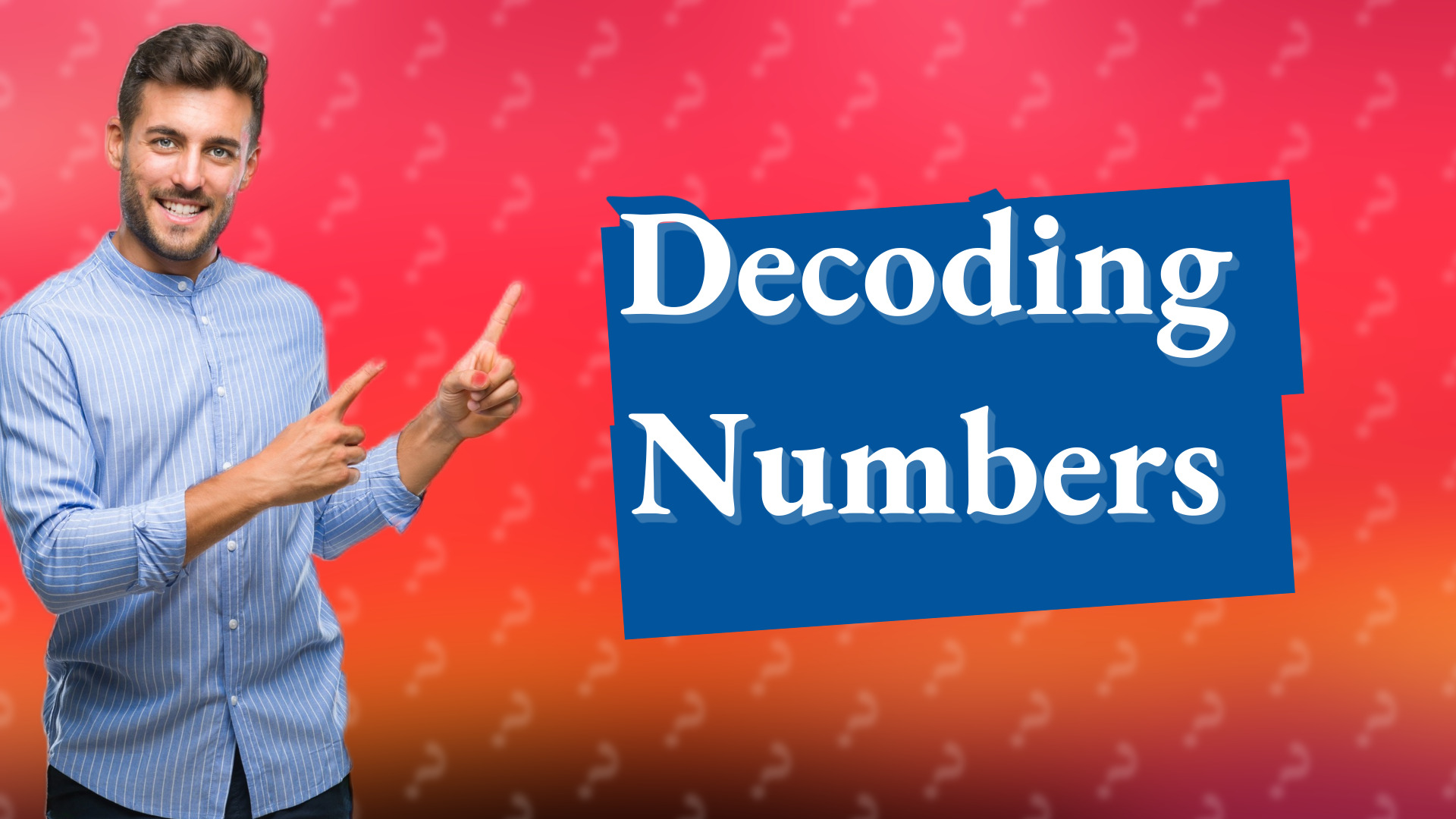 Decoding Numbers