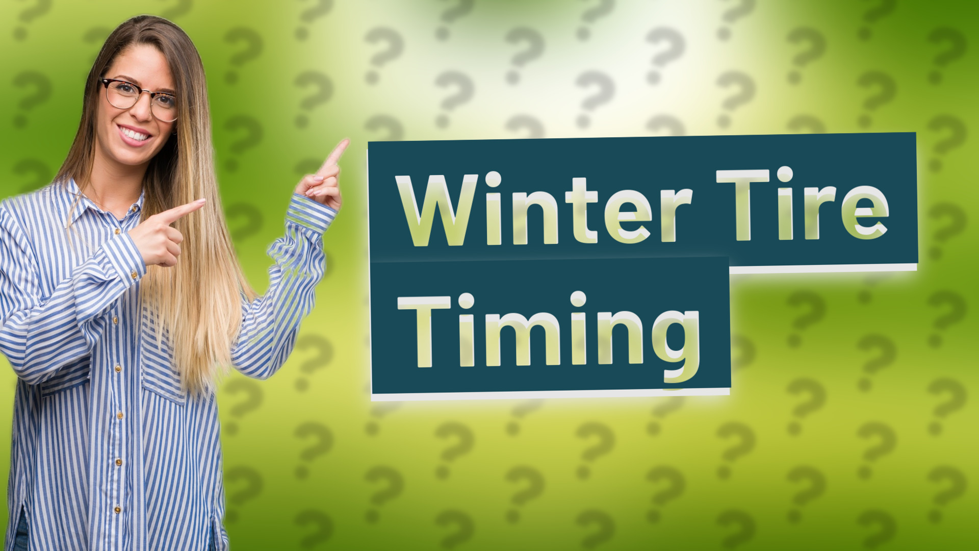 Winter Tire Timing