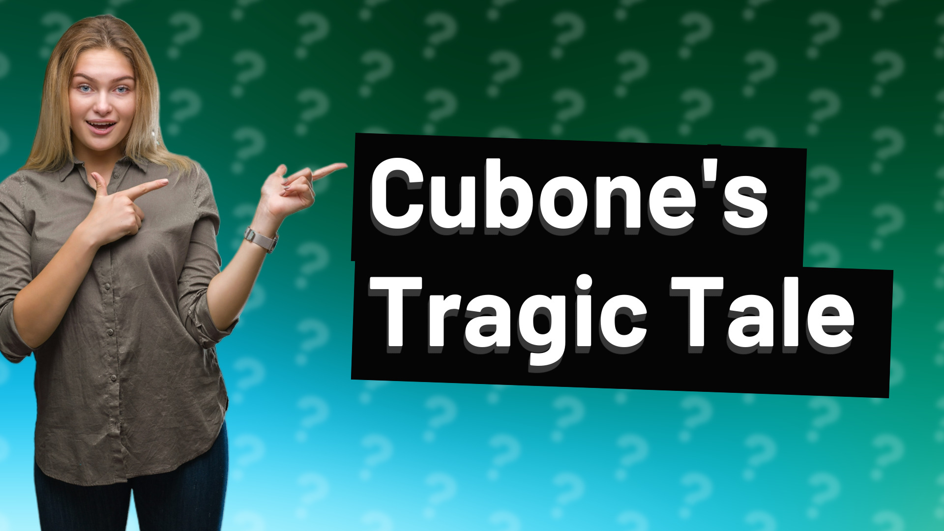 Cubone's Tragic Tale