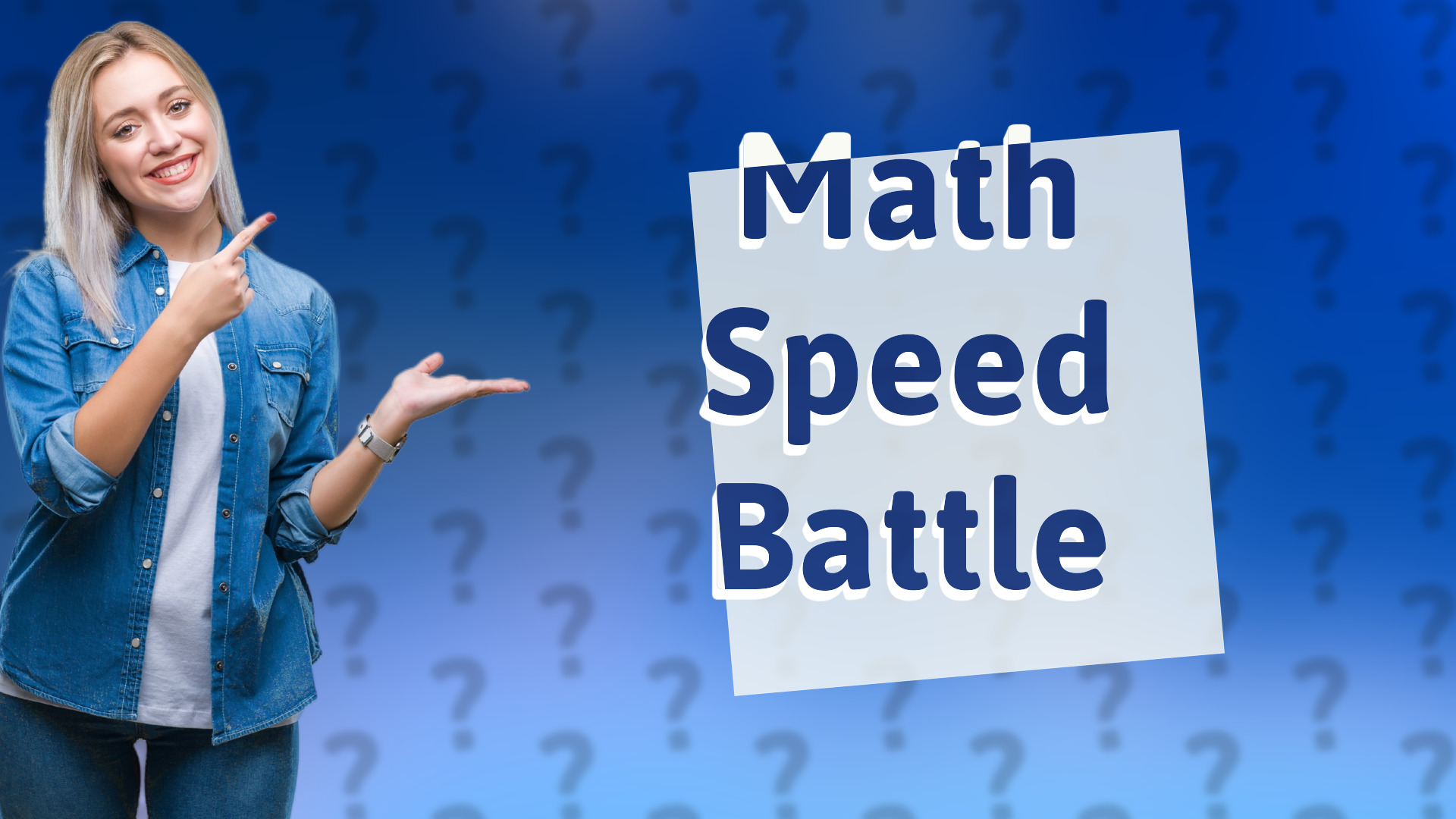 Math Speed Battle