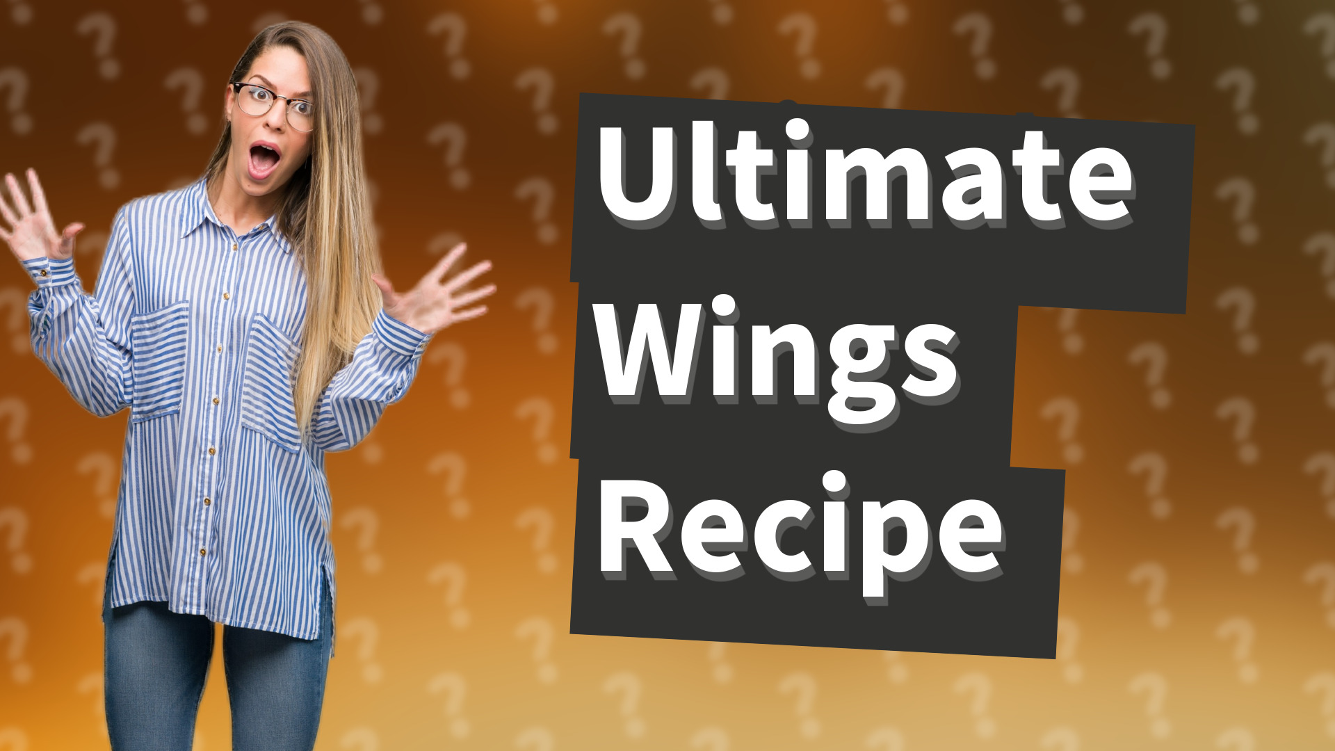 Ultimate Wings Recipe
