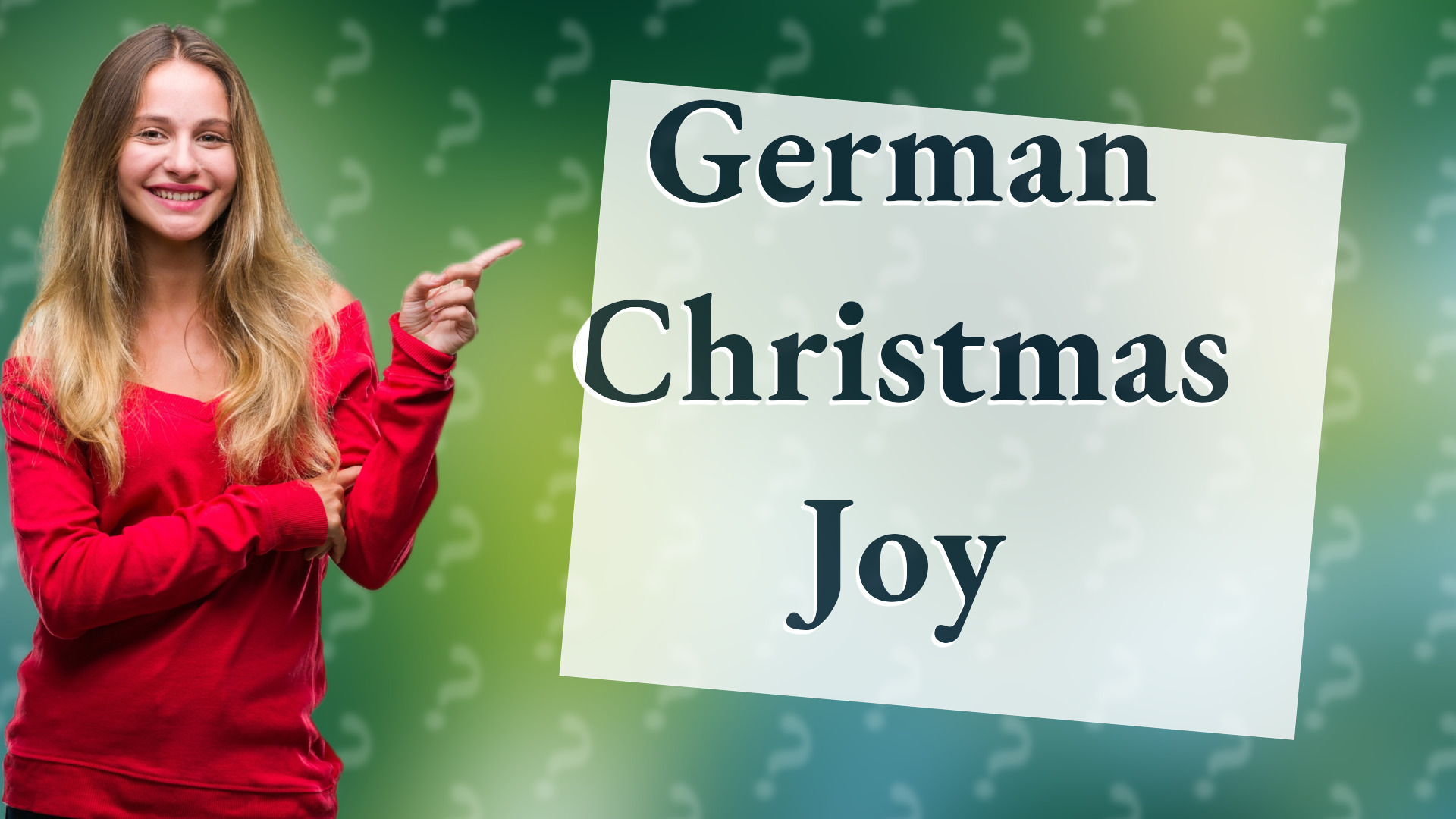 German Christmas Joy