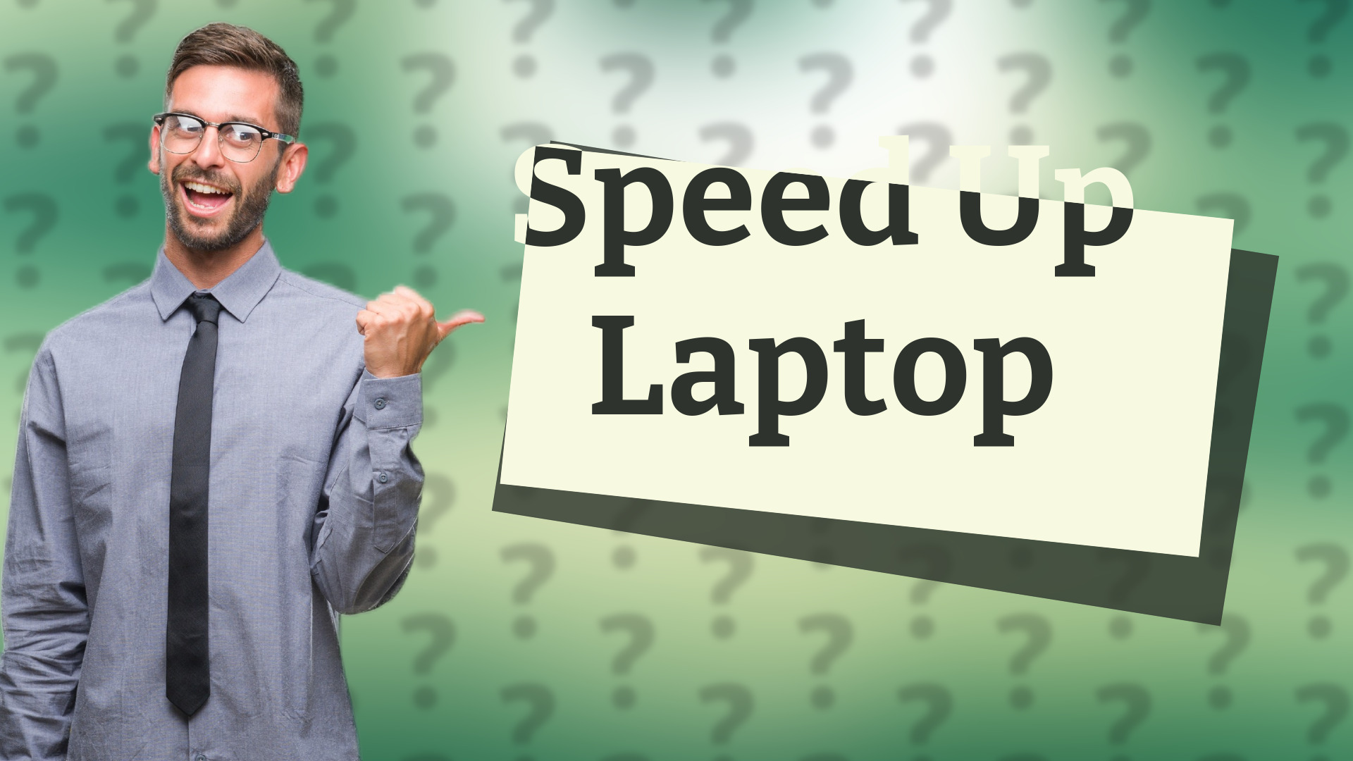 Speed Up Laptop