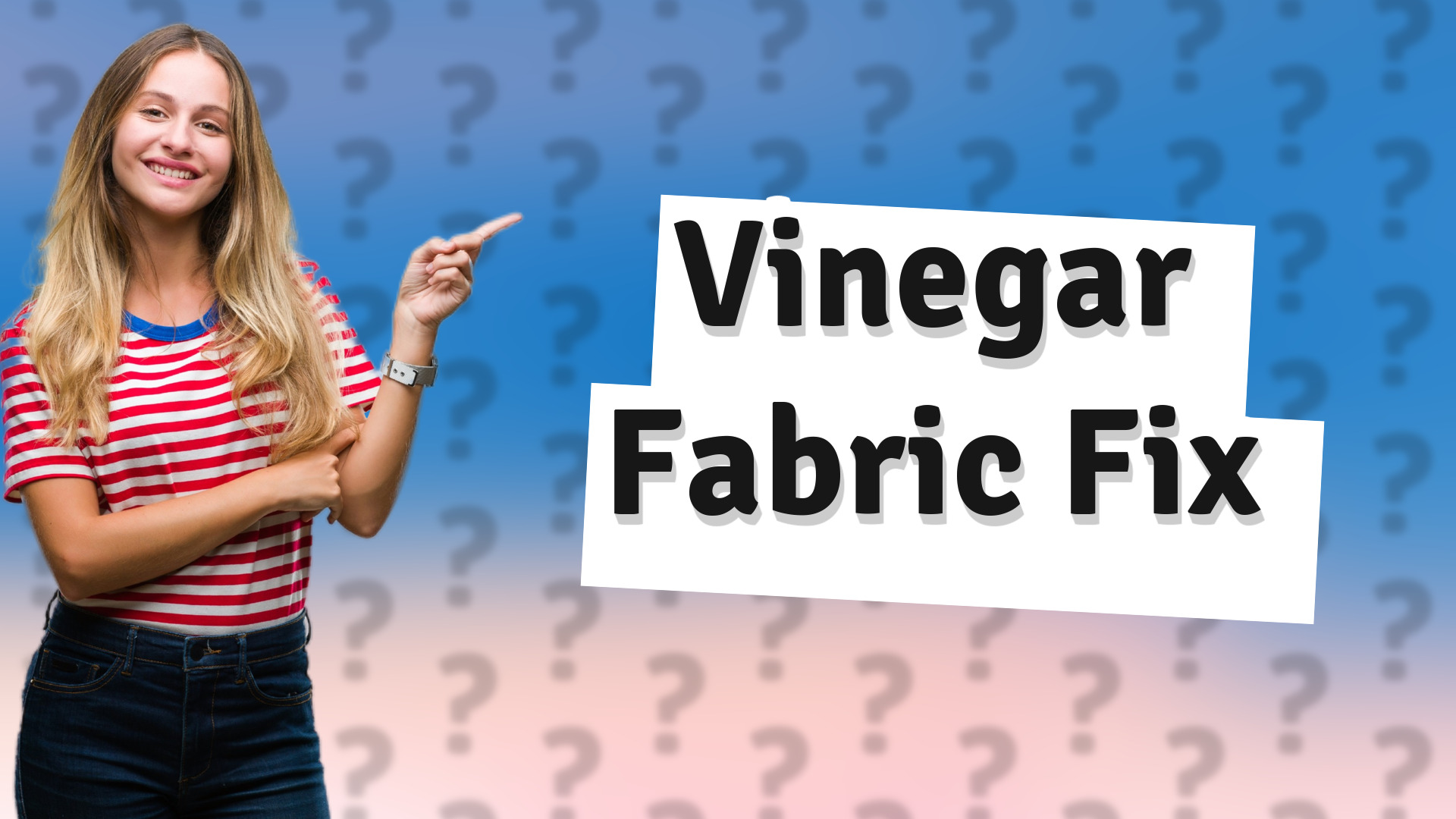 Vinegar Fabric Fix