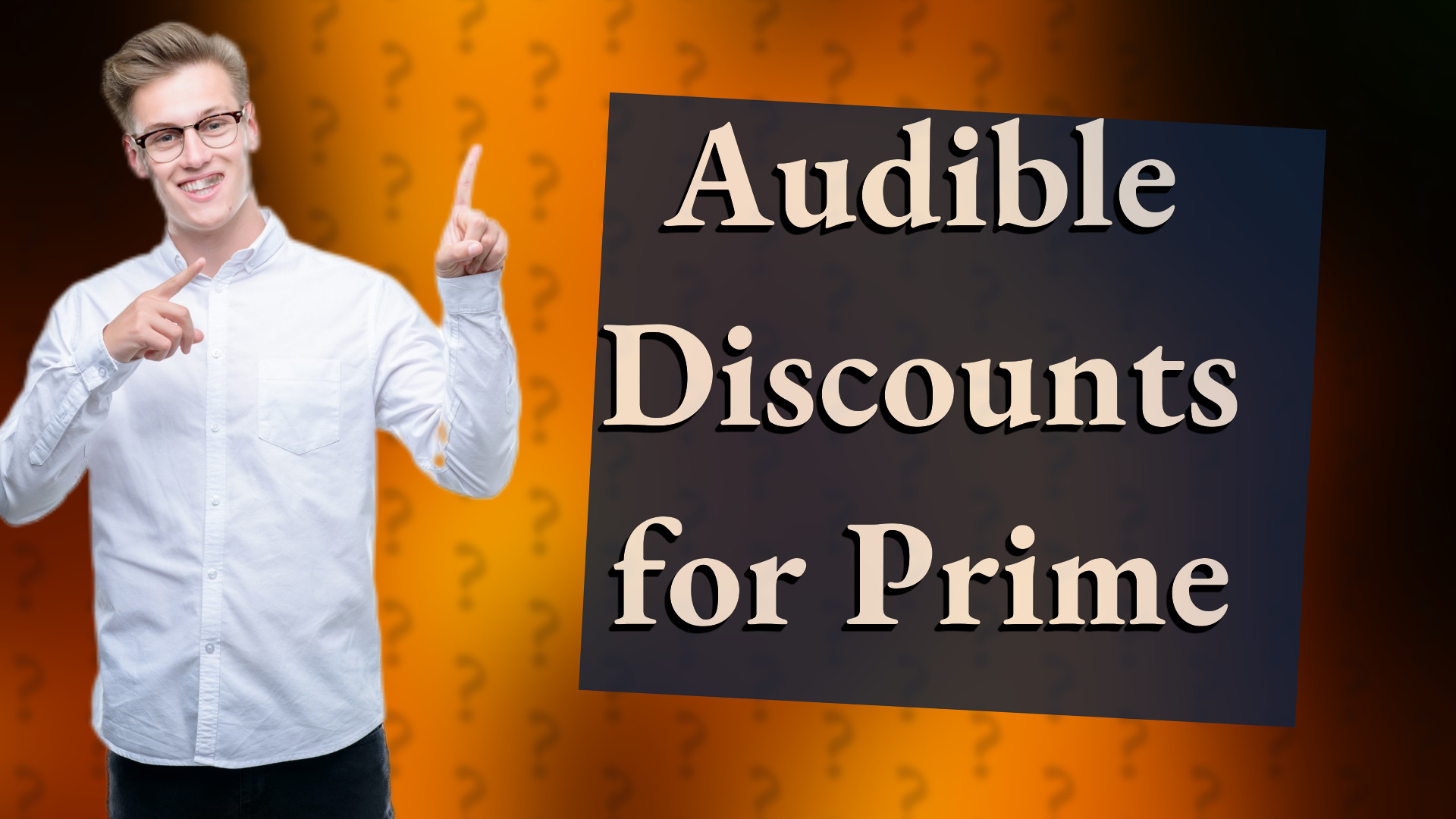Audible Discounts for Prime