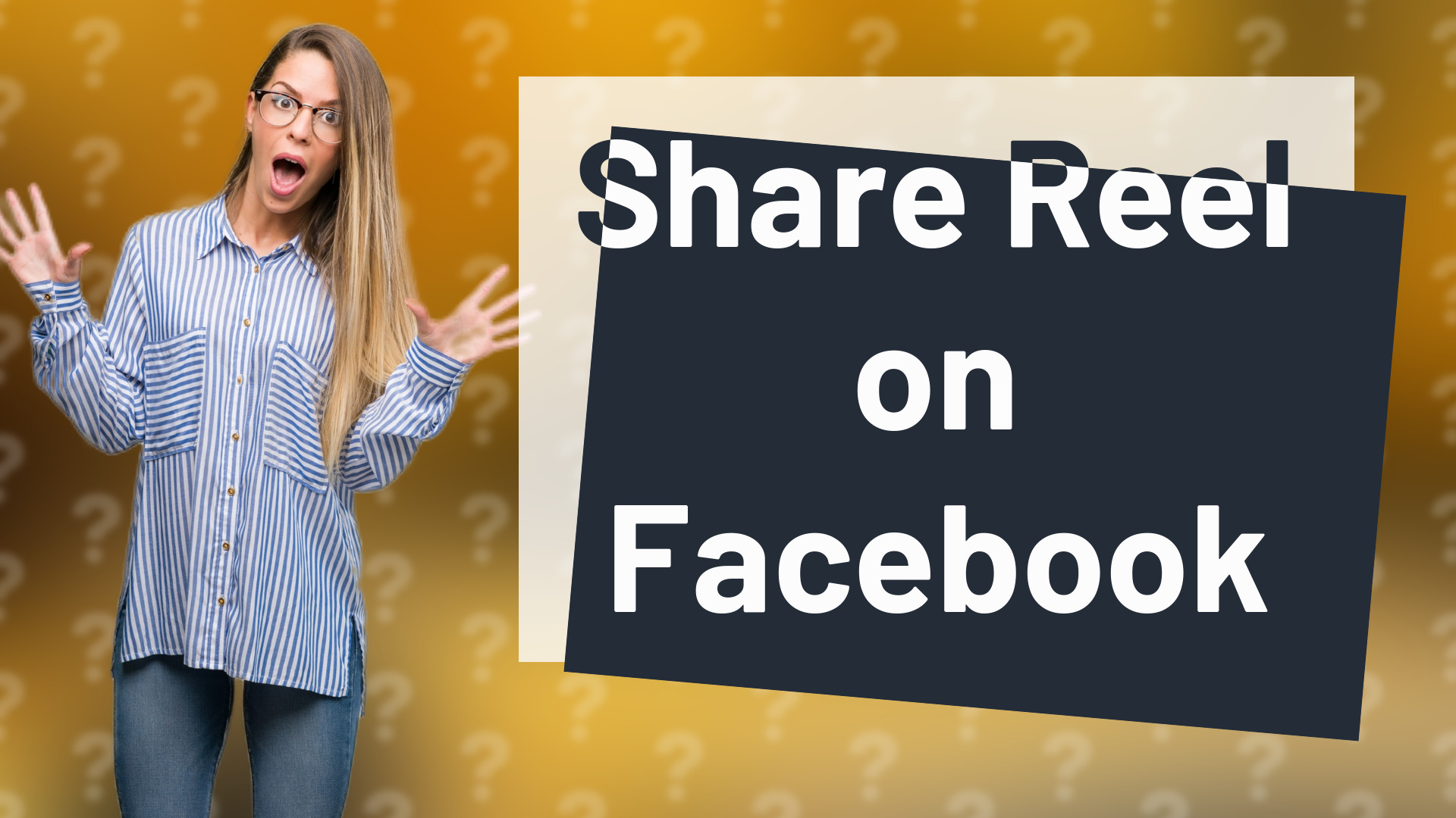 Share Reel on Facebook