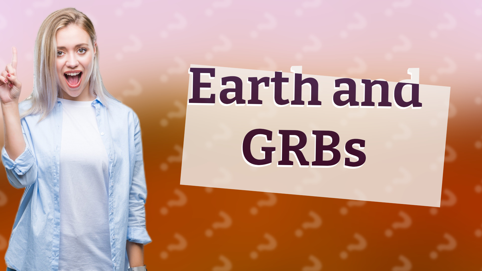 Earth and GRBs