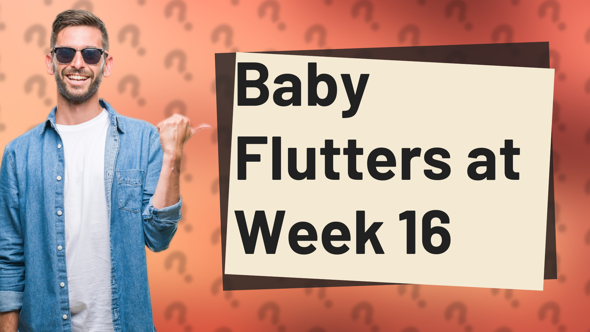 Baby Flutters at Week 16
