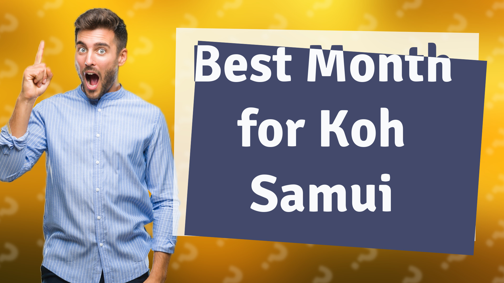 Best Month for Koh Samui