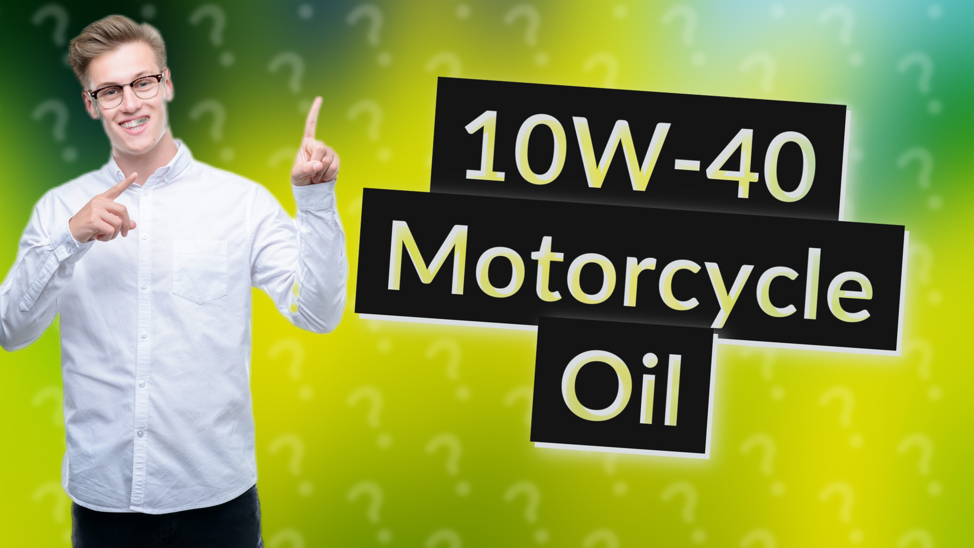 10W-40 Motorcycle Oil