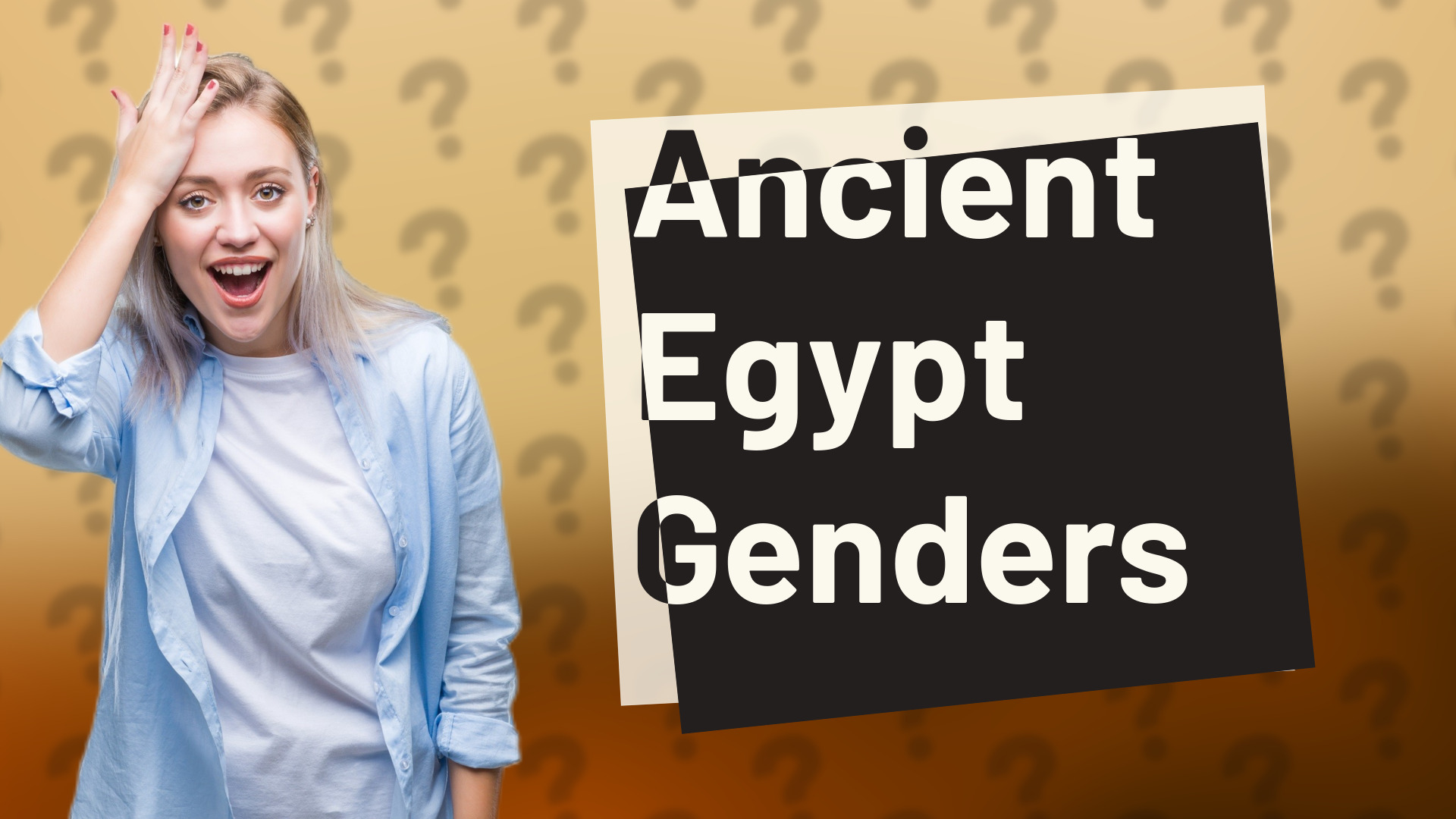 Ancient Egypt Genders