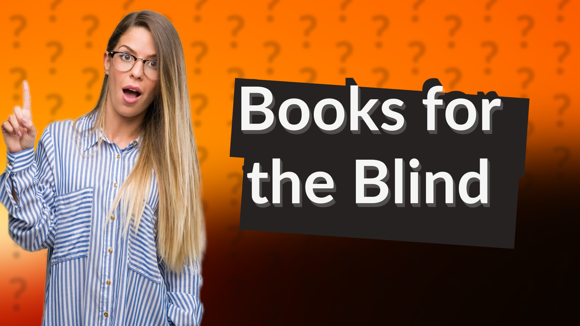 Books for the Blind