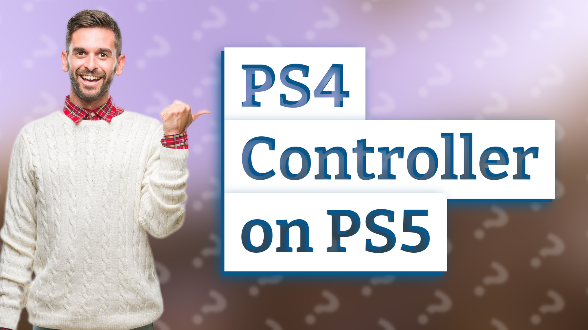 PS4 Controller on PS5