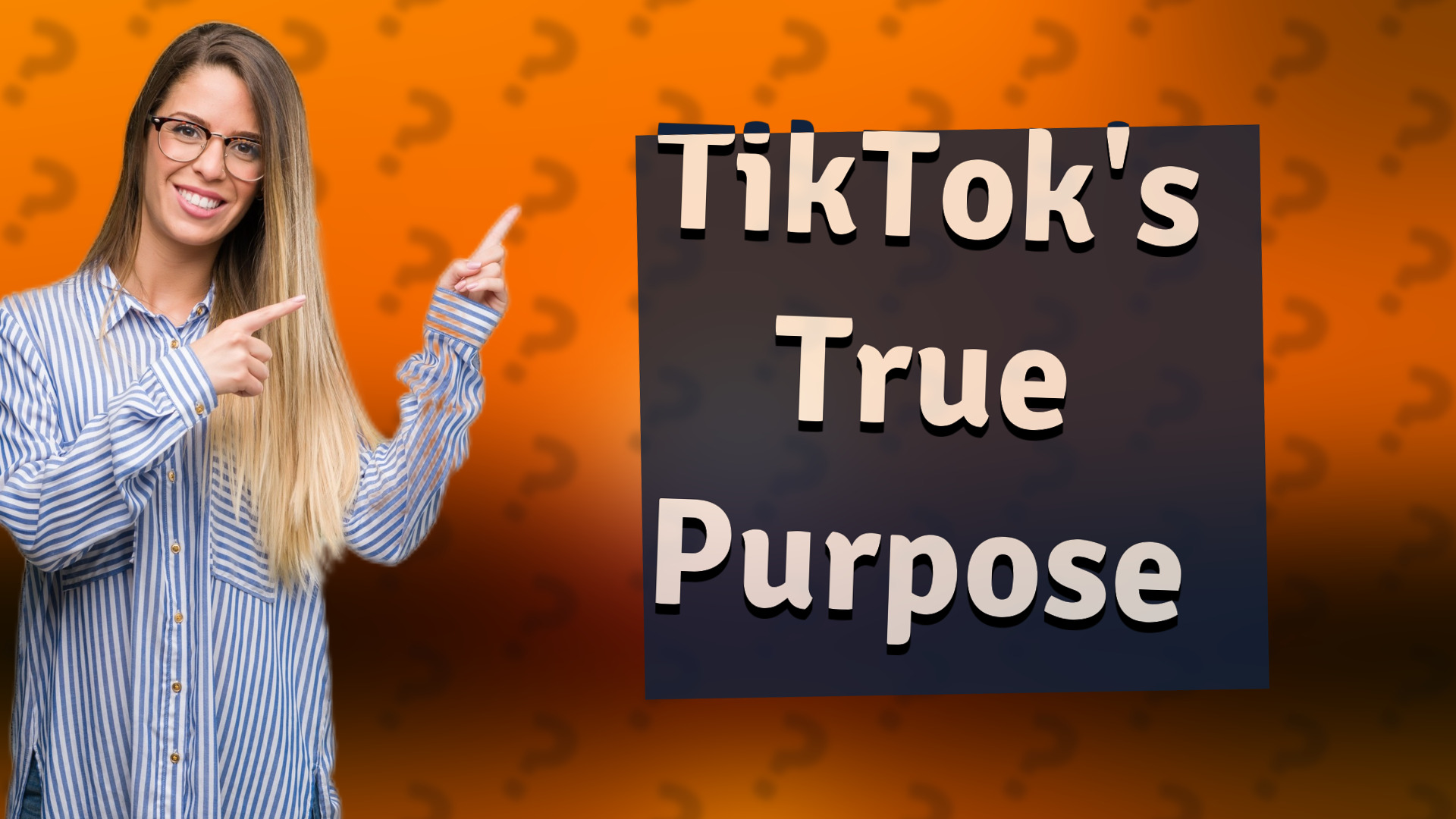 TikTok's True Purpose