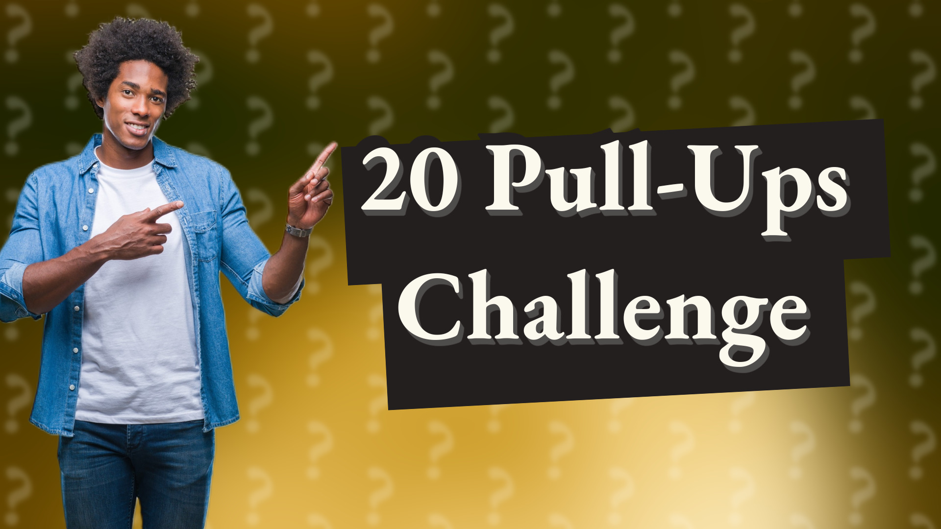 20 Pull-Ups Challenge