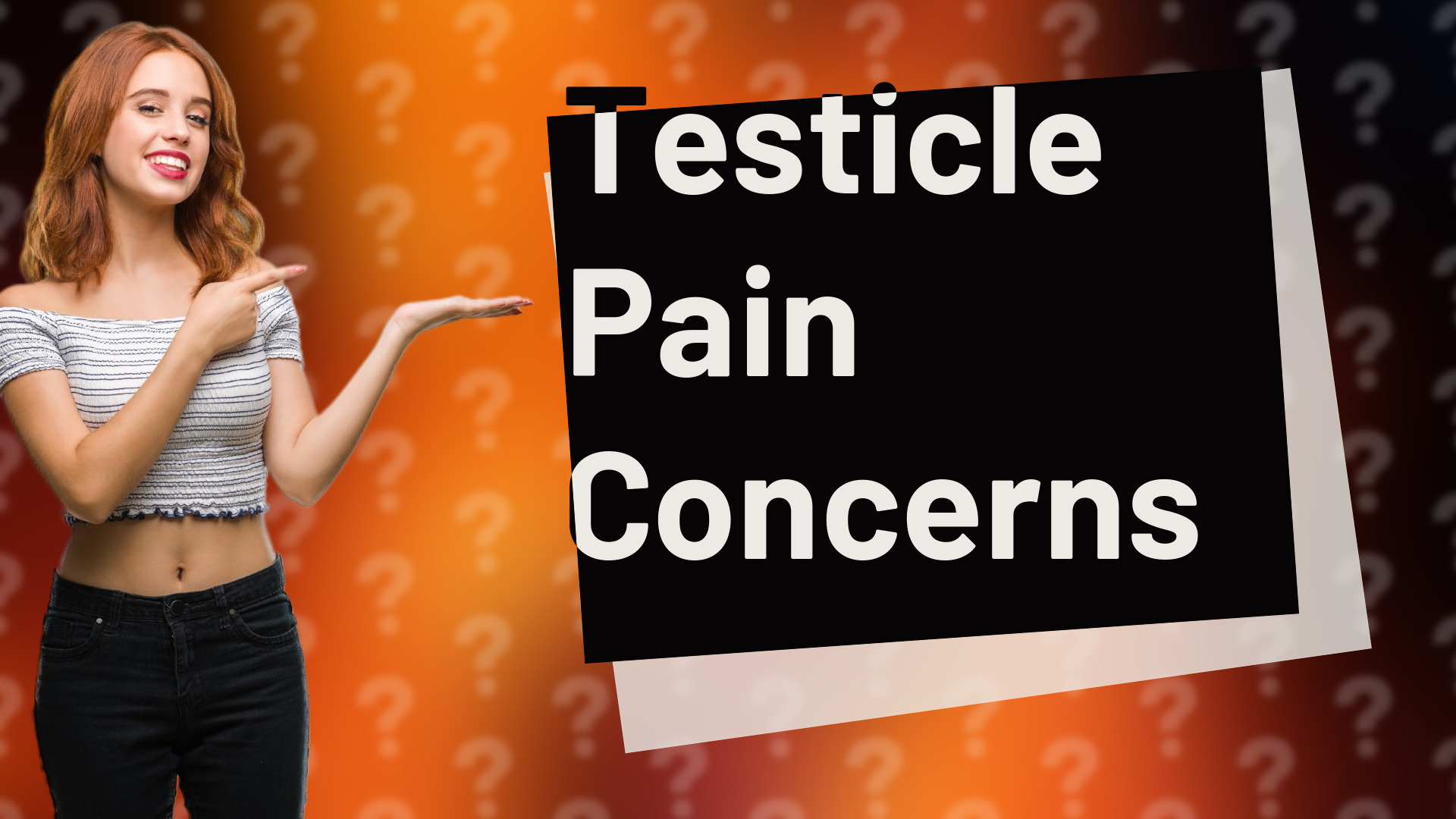 Testicle Pain Concerns