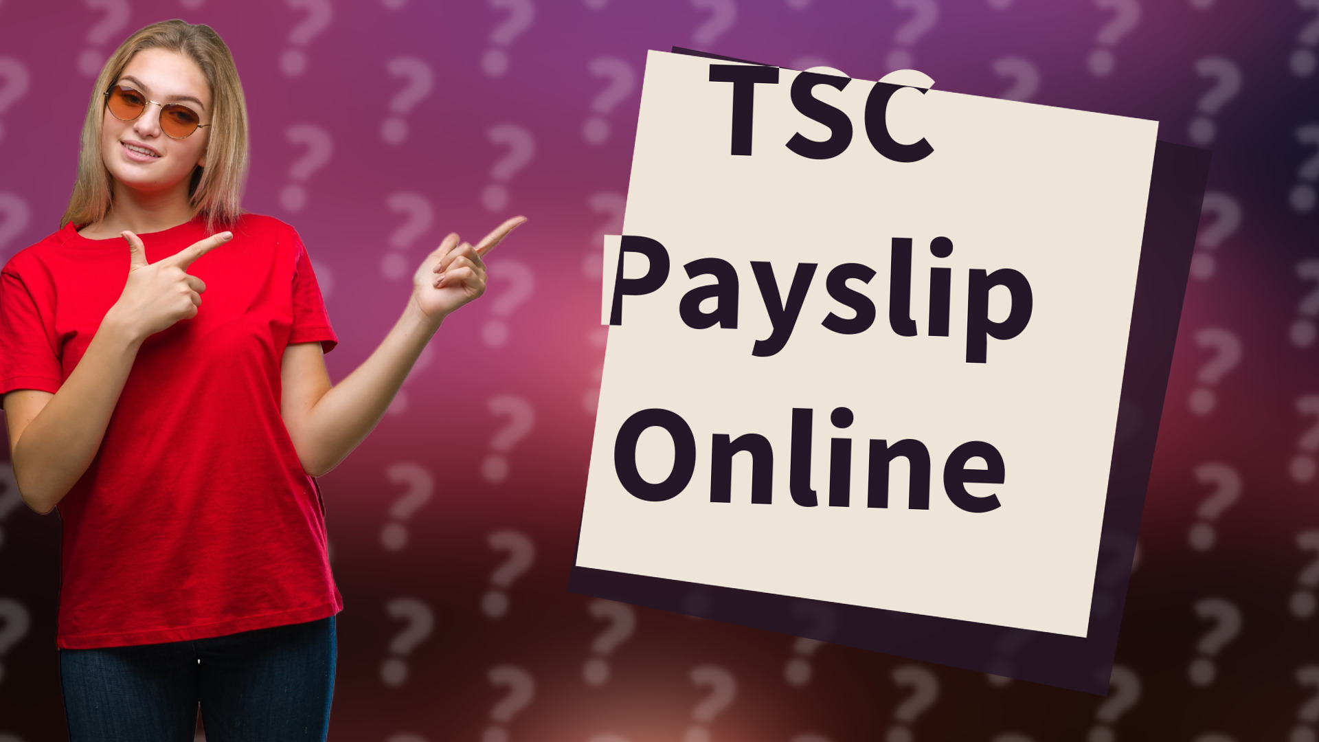 TSC Payslip Online