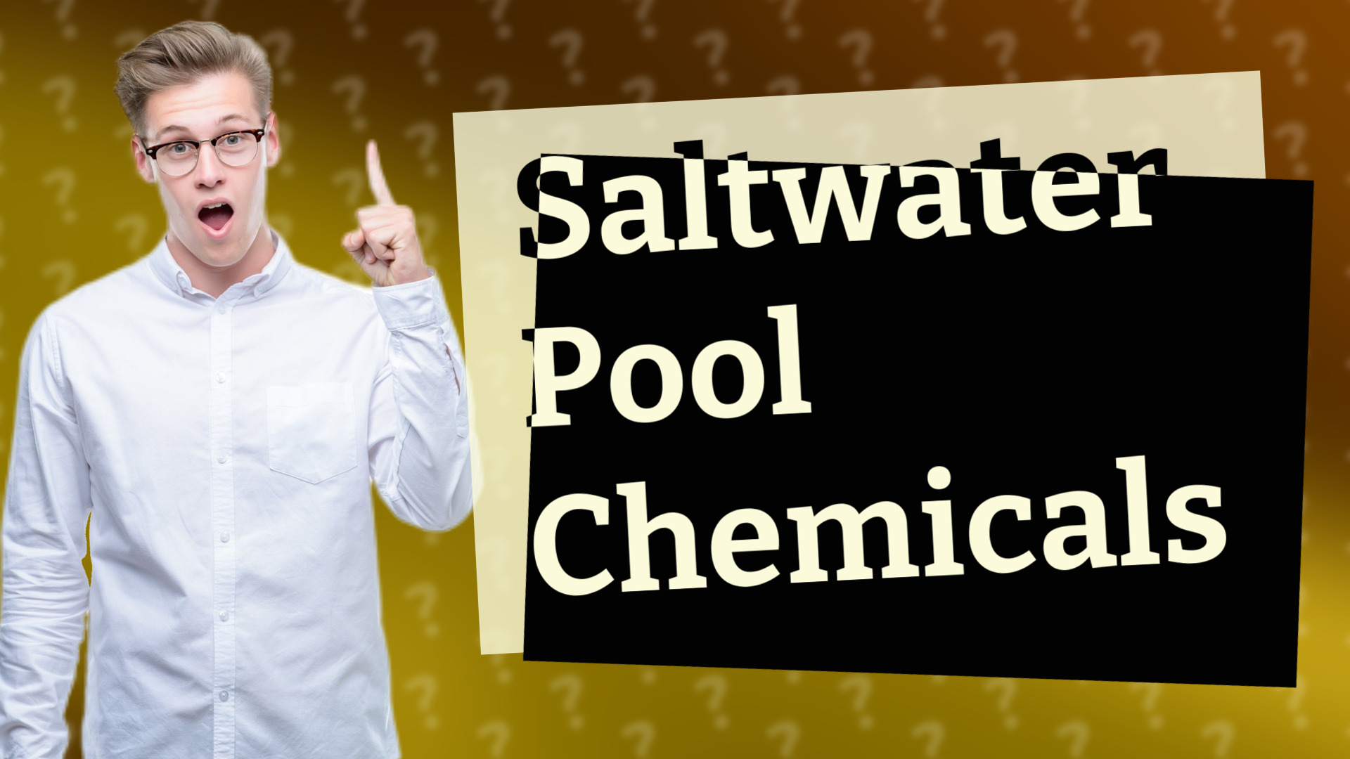 Saltwater Pool Chemicals