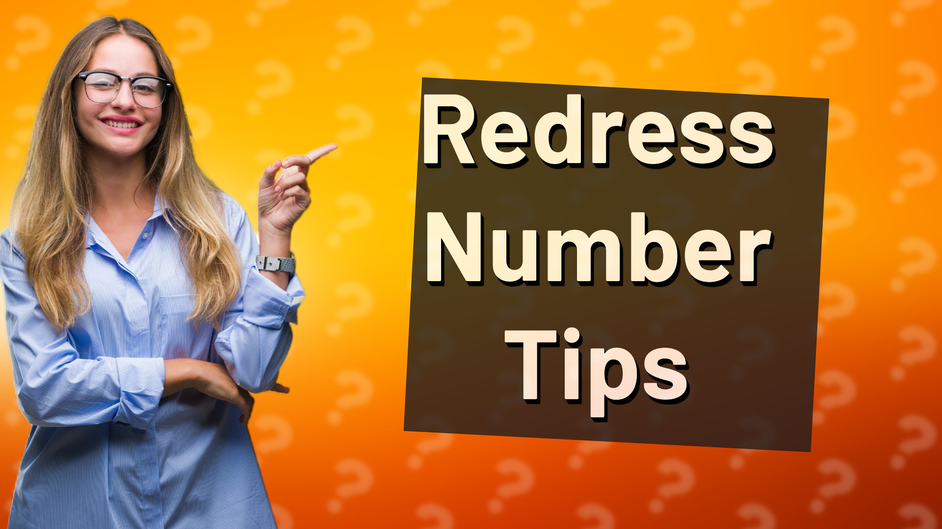 Redress Number Tips
