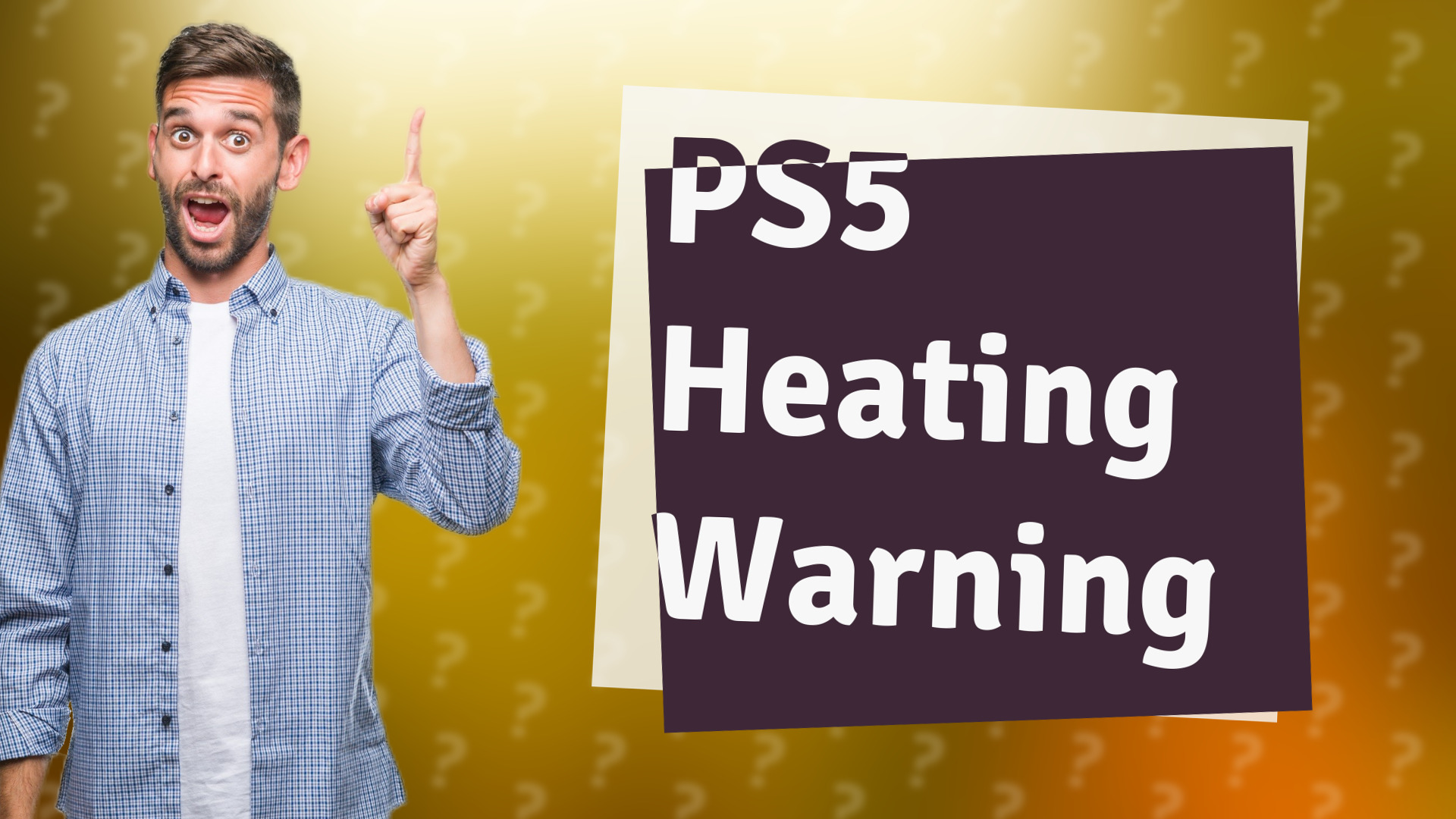 PS5 Heating Warning