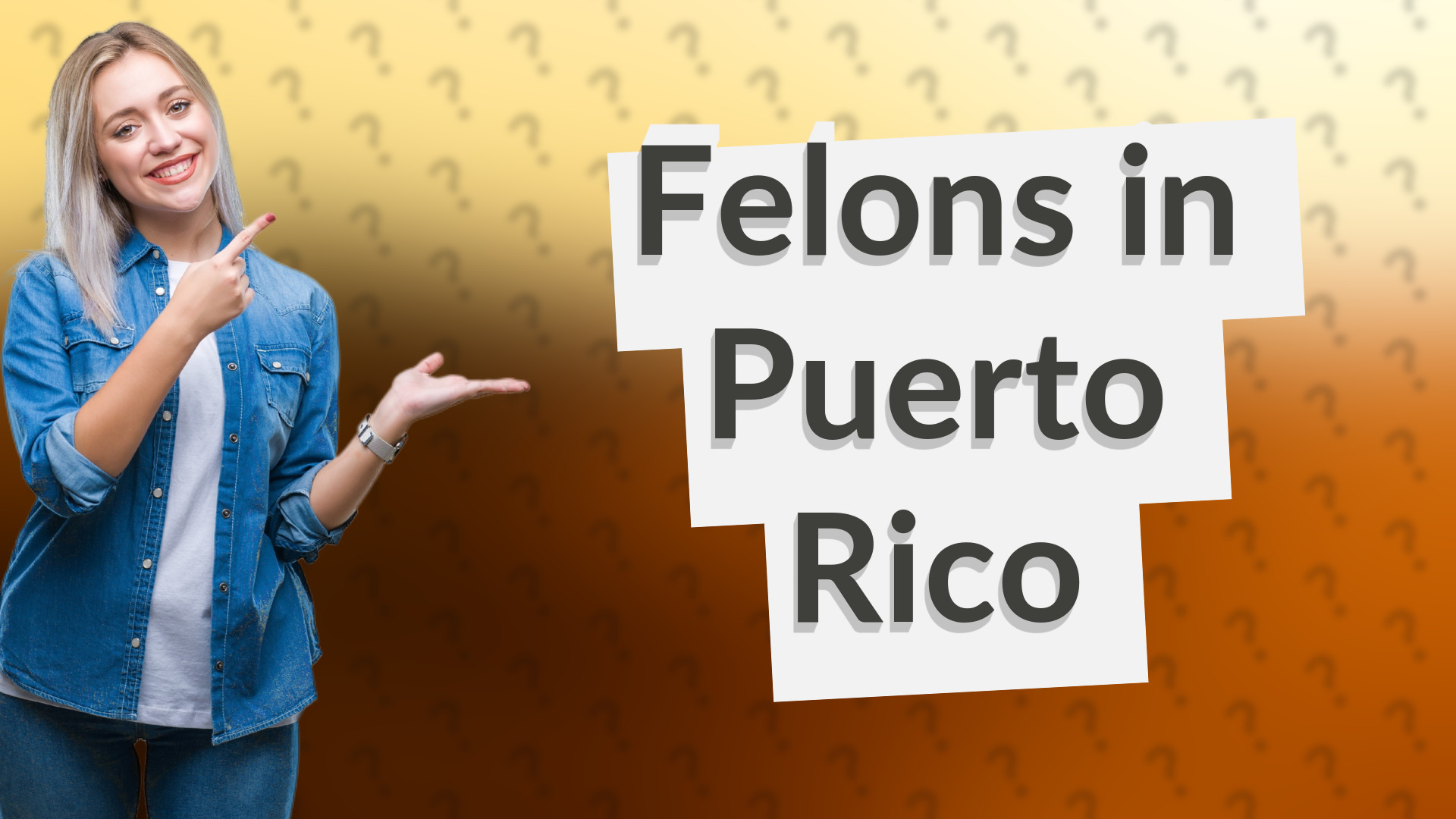 Felons in Puerto Rico