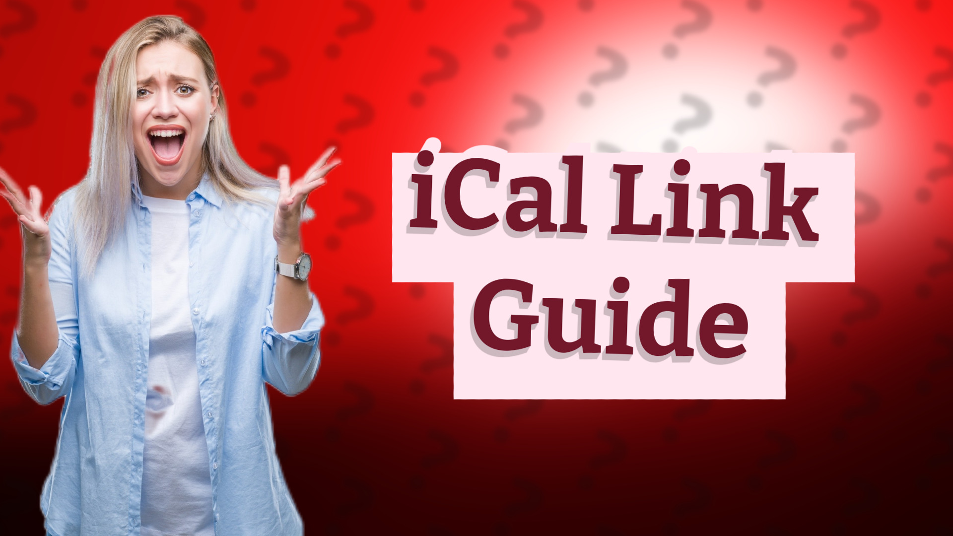 iCal Link Guide