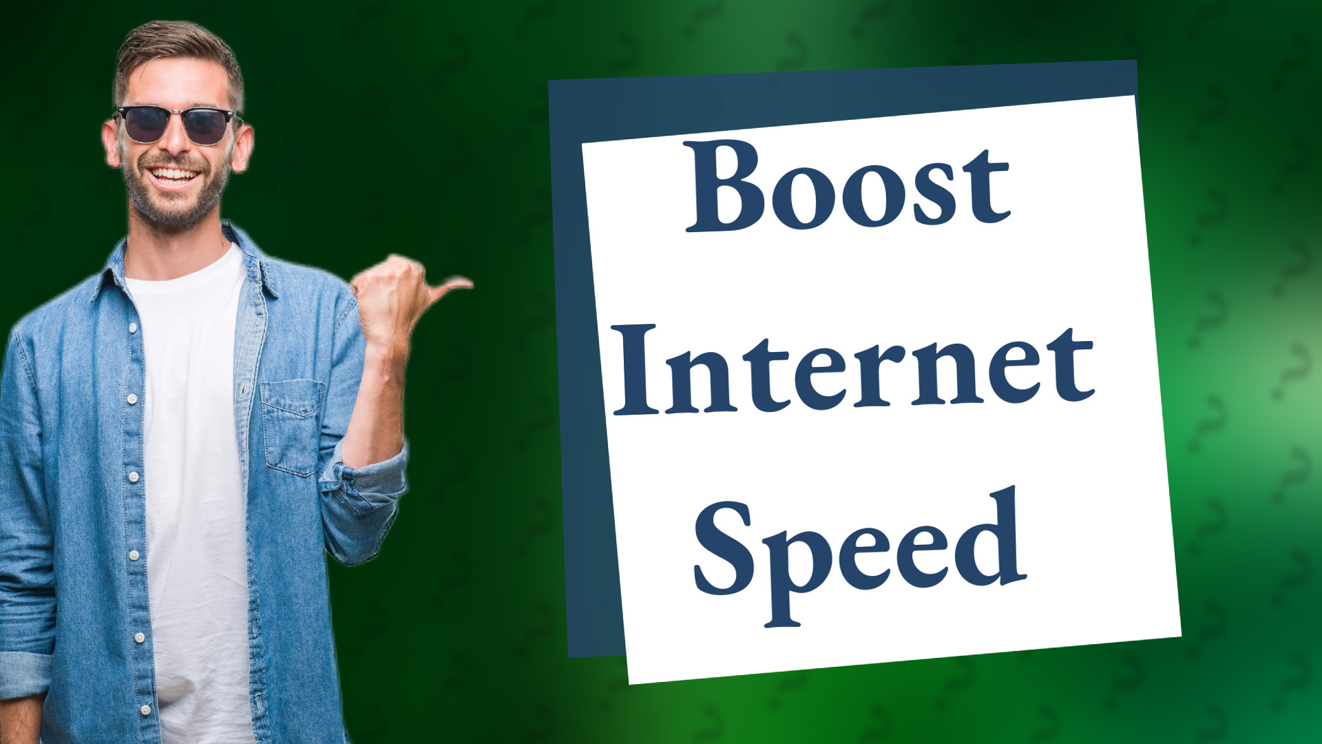 Boost Internet Speed