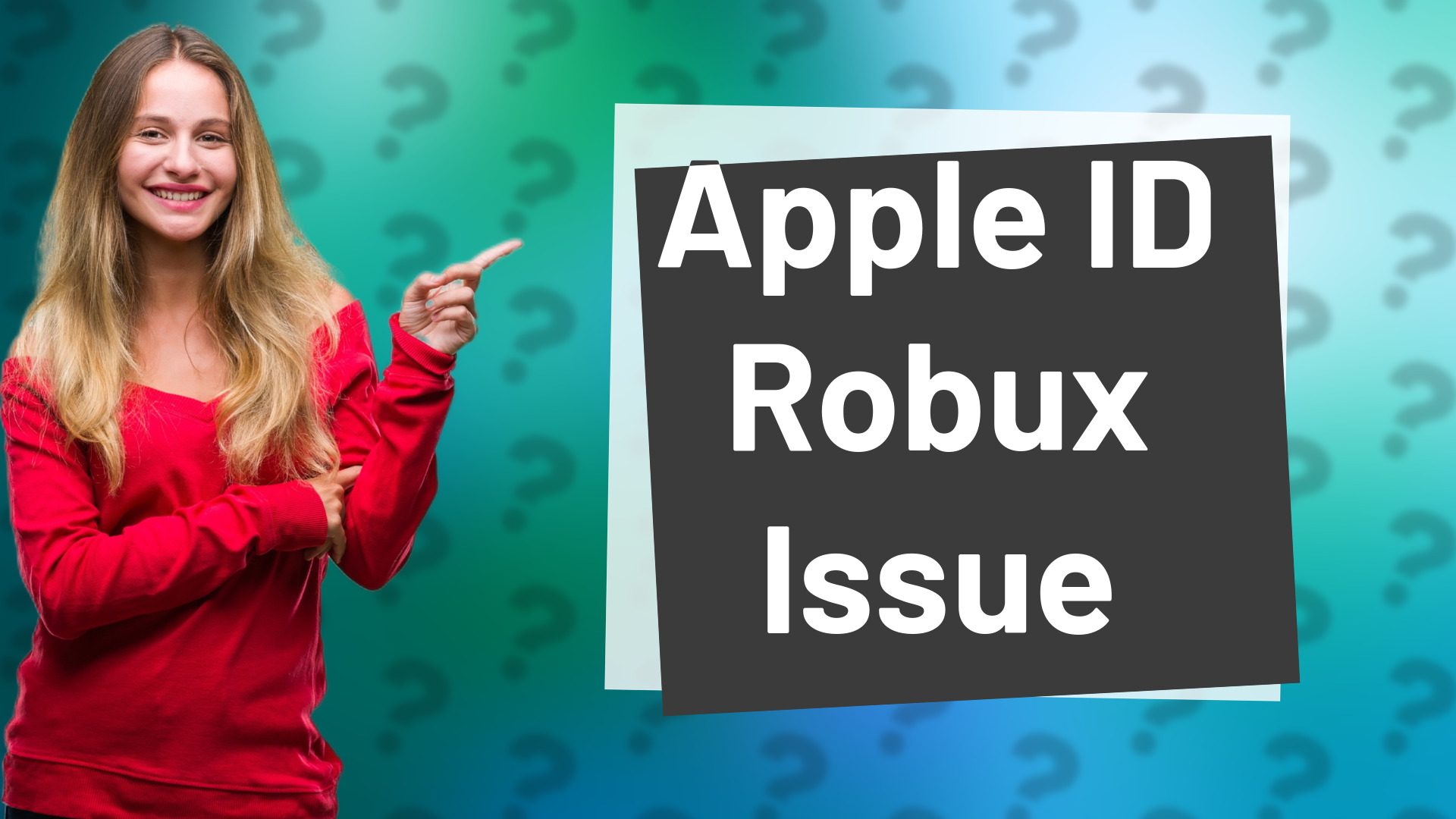 Apple ID Robux Issue