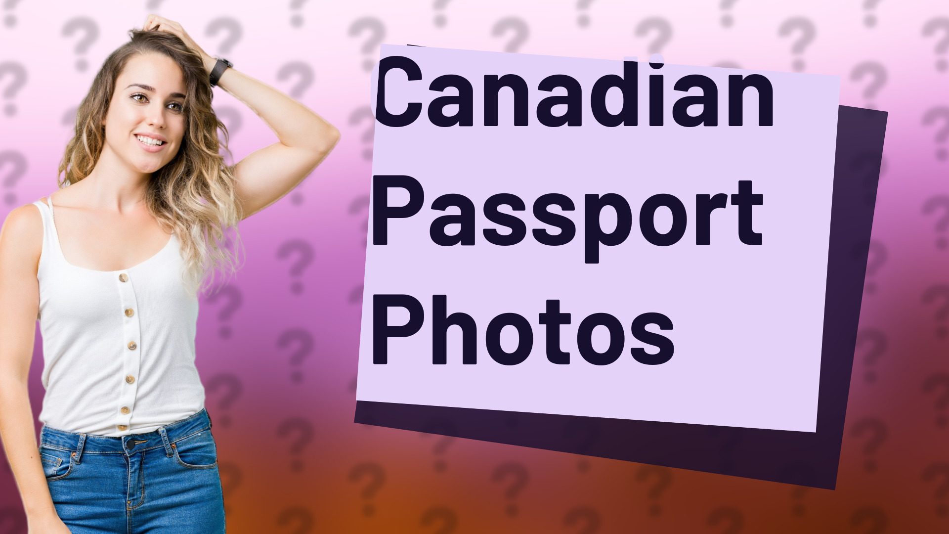 Canadian Passport Photos