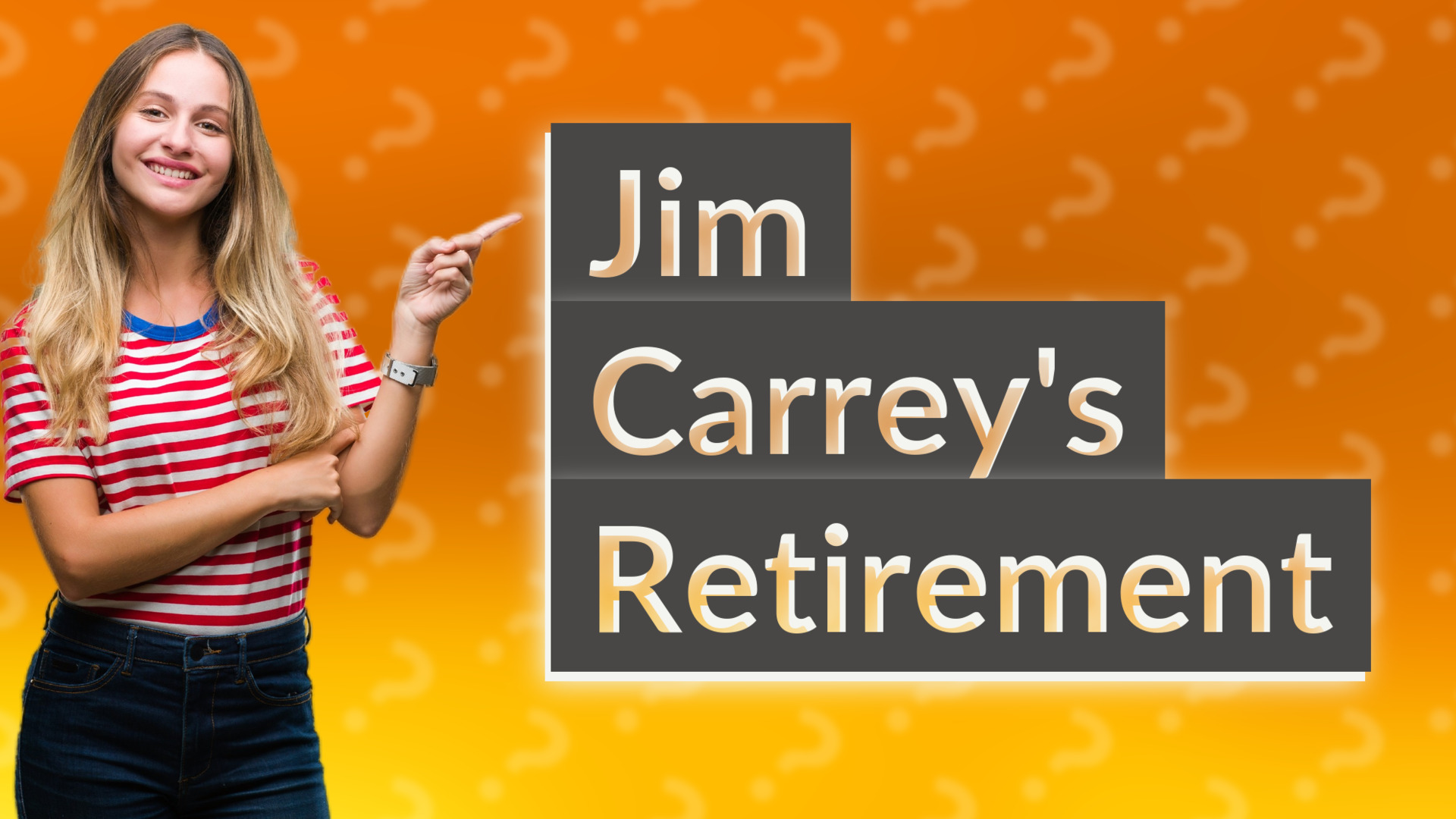 Jim Carrey's Retirement