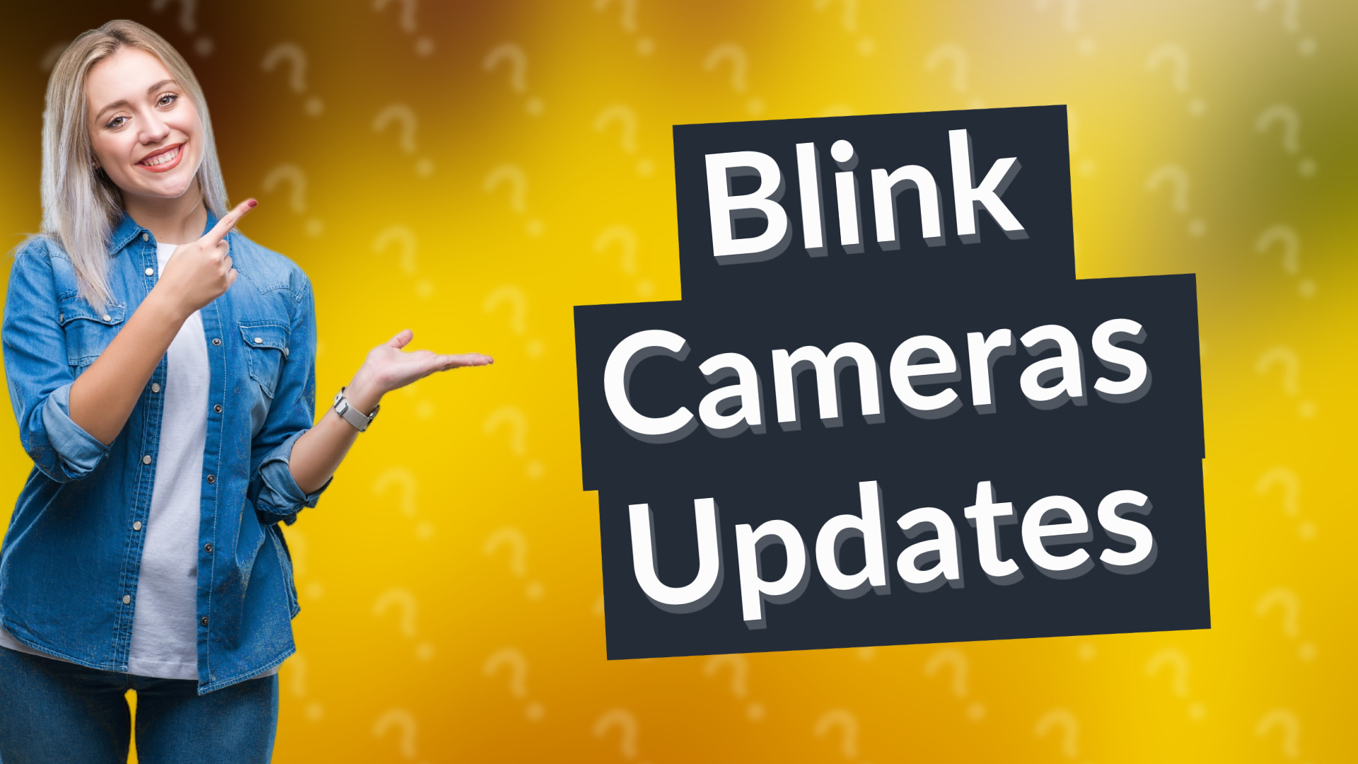 Blink Cameras Updates