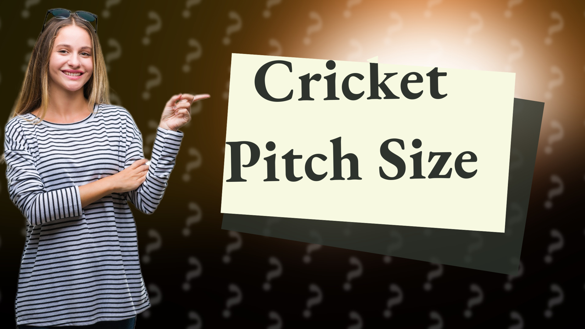 Cricket Pitch Size