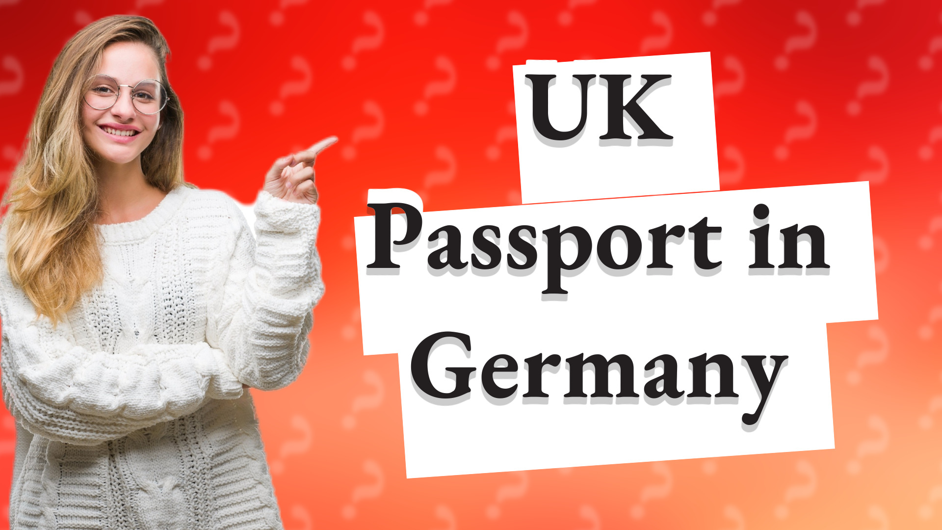 UK Passport in Germany
