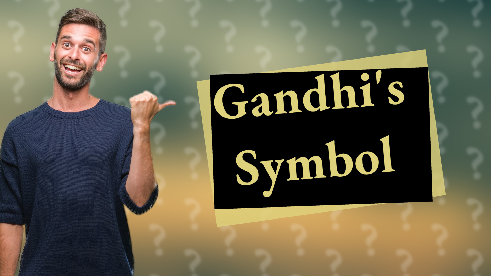 Gandhi's Symbol