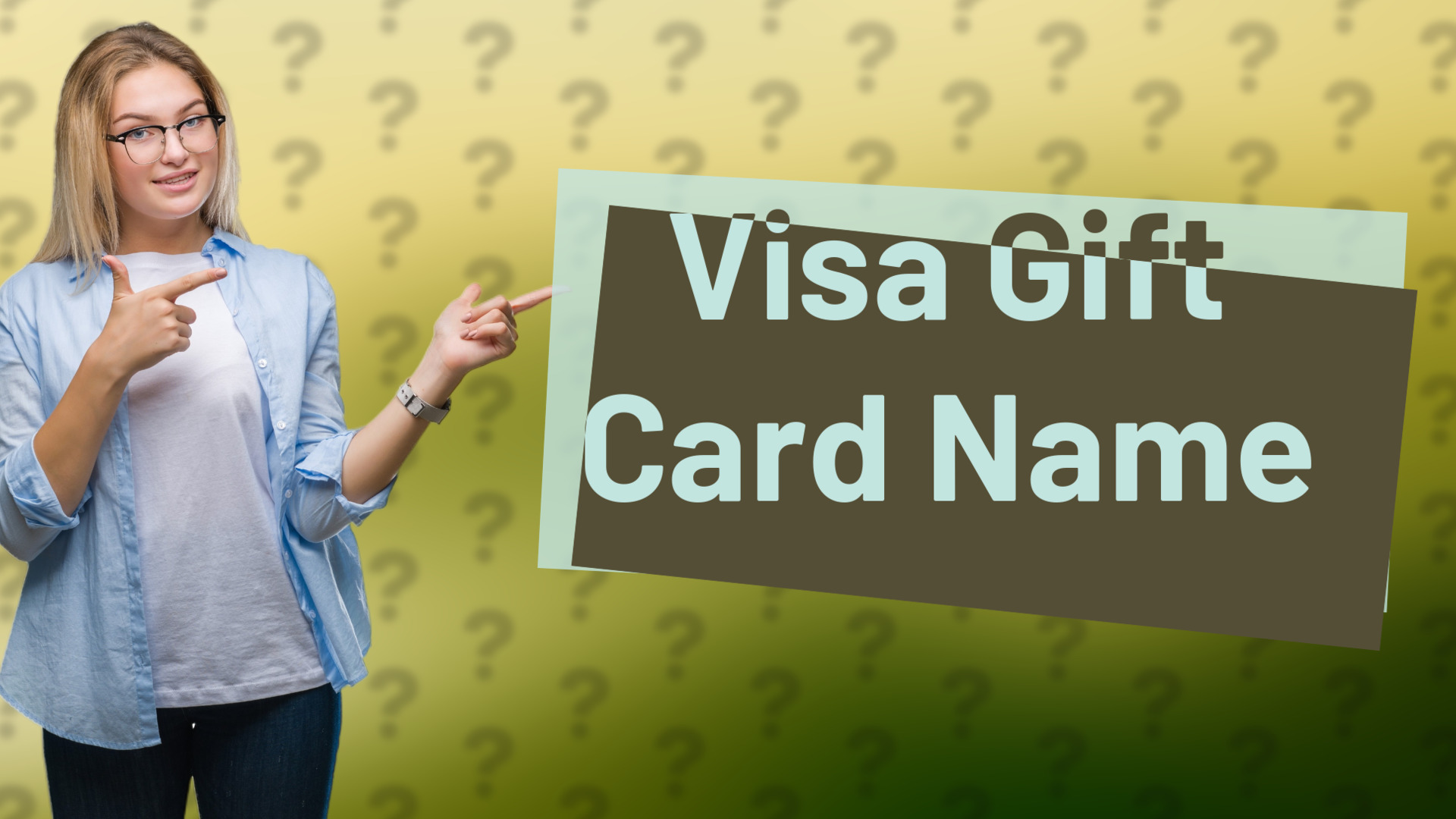 Visa Gift Card Name