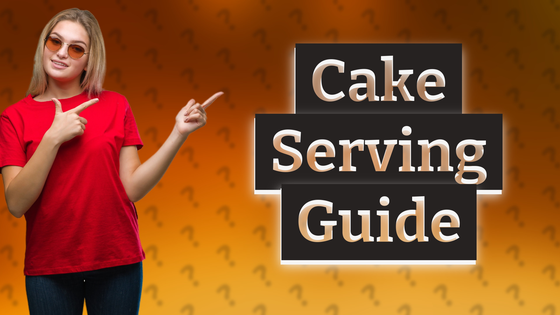 Cake Serving Guide