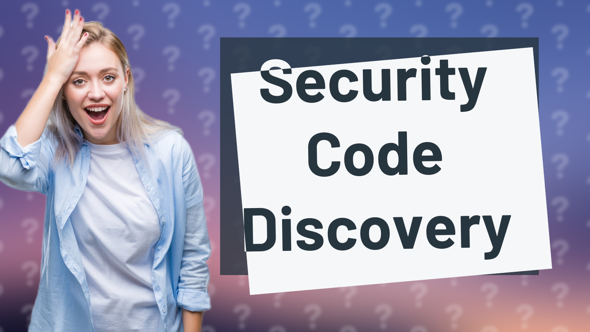 Security Code Discovery