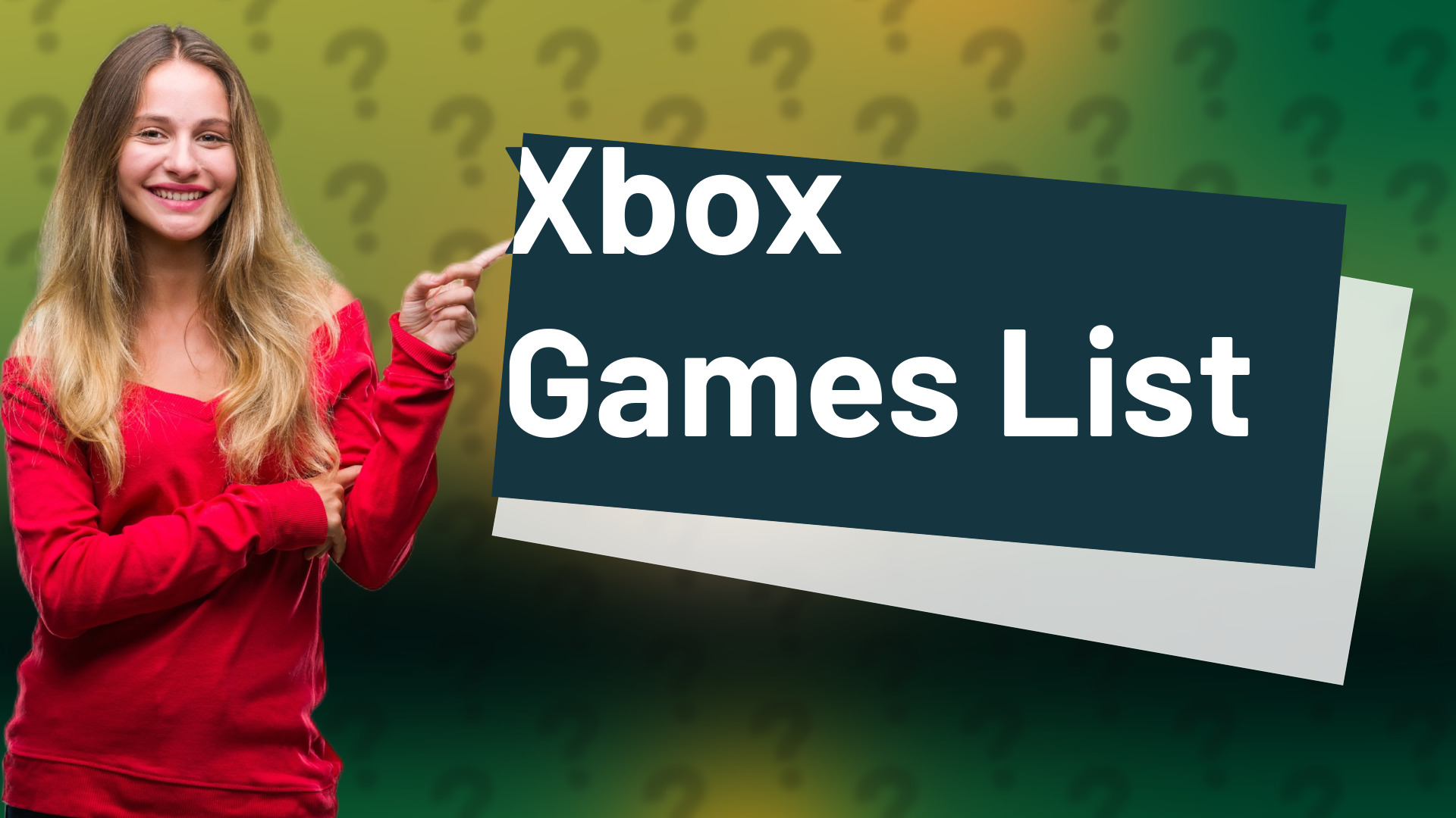 Xbox Games List