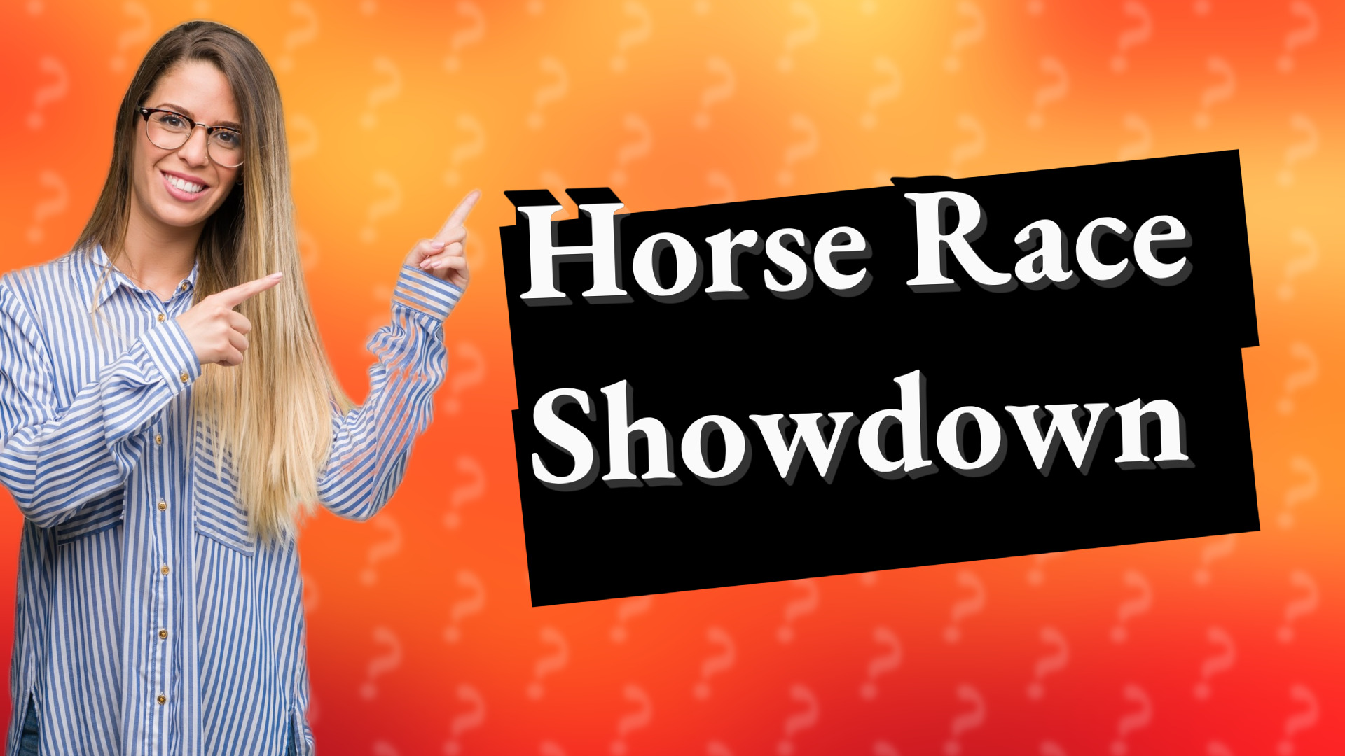 Horse Race Showdown